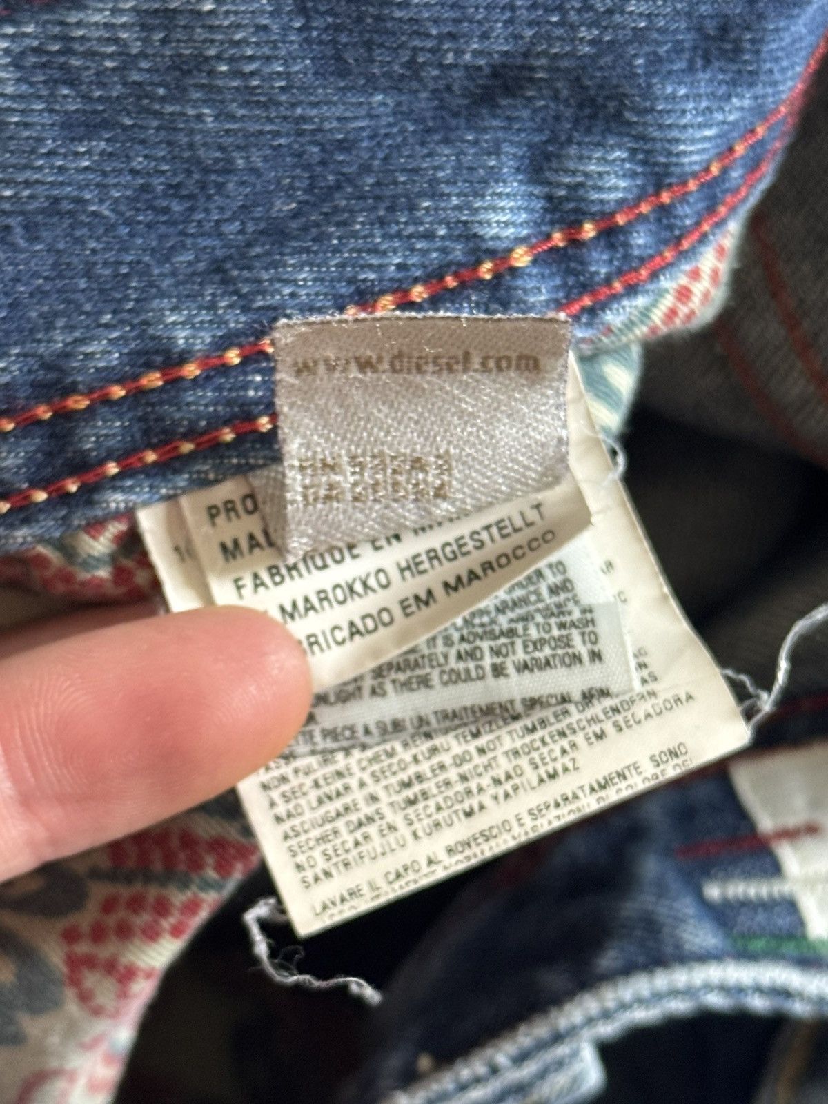 Diesel Diesel 36/34 Lugger denim baggy pants jeans trousers vintage Size US 36 / EU 52 - 17 Thumbnail
