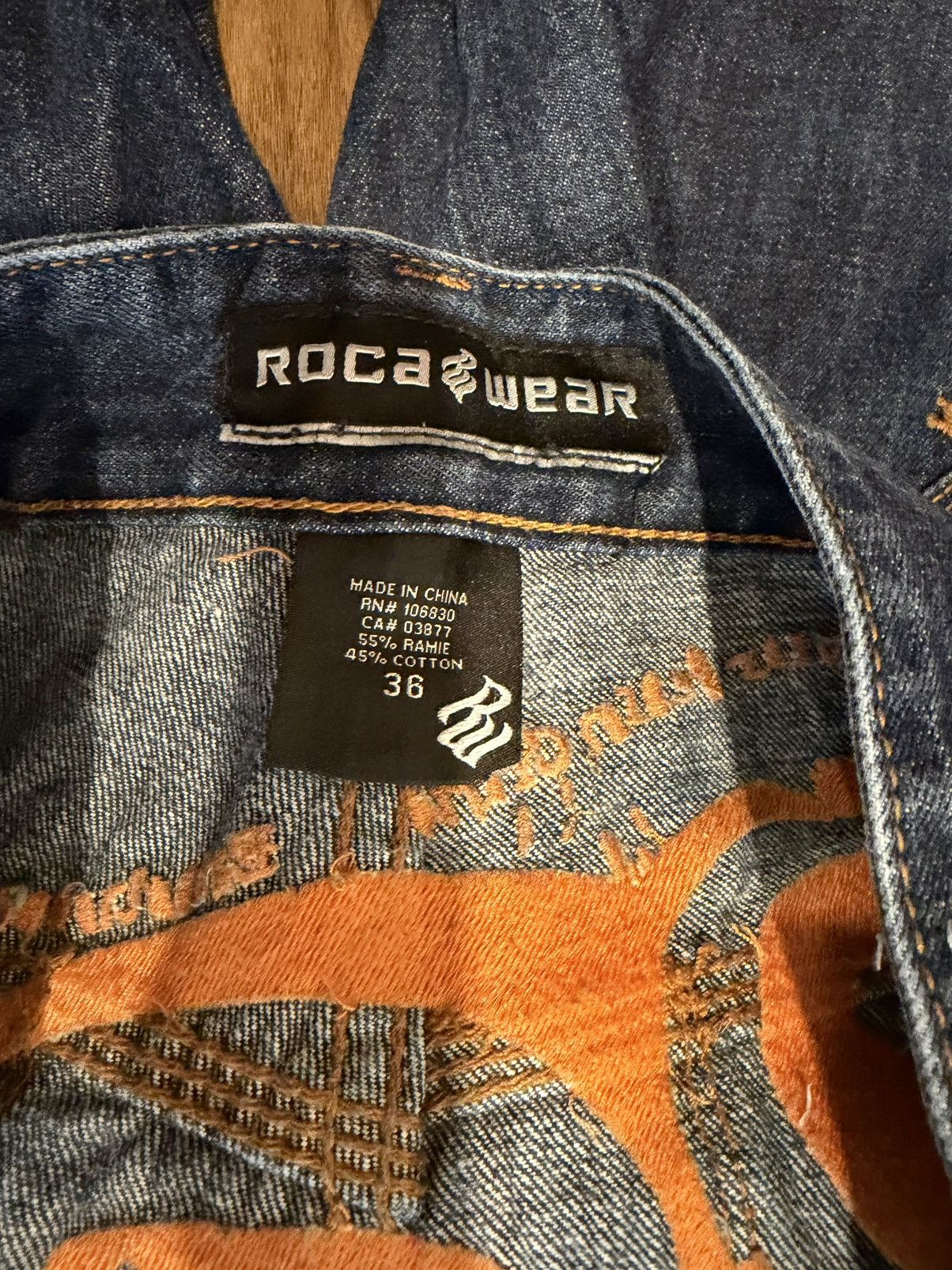 Rocawear Vintage Rocawear Denim Size US 36 / EU 52 - 4 Thumbnail