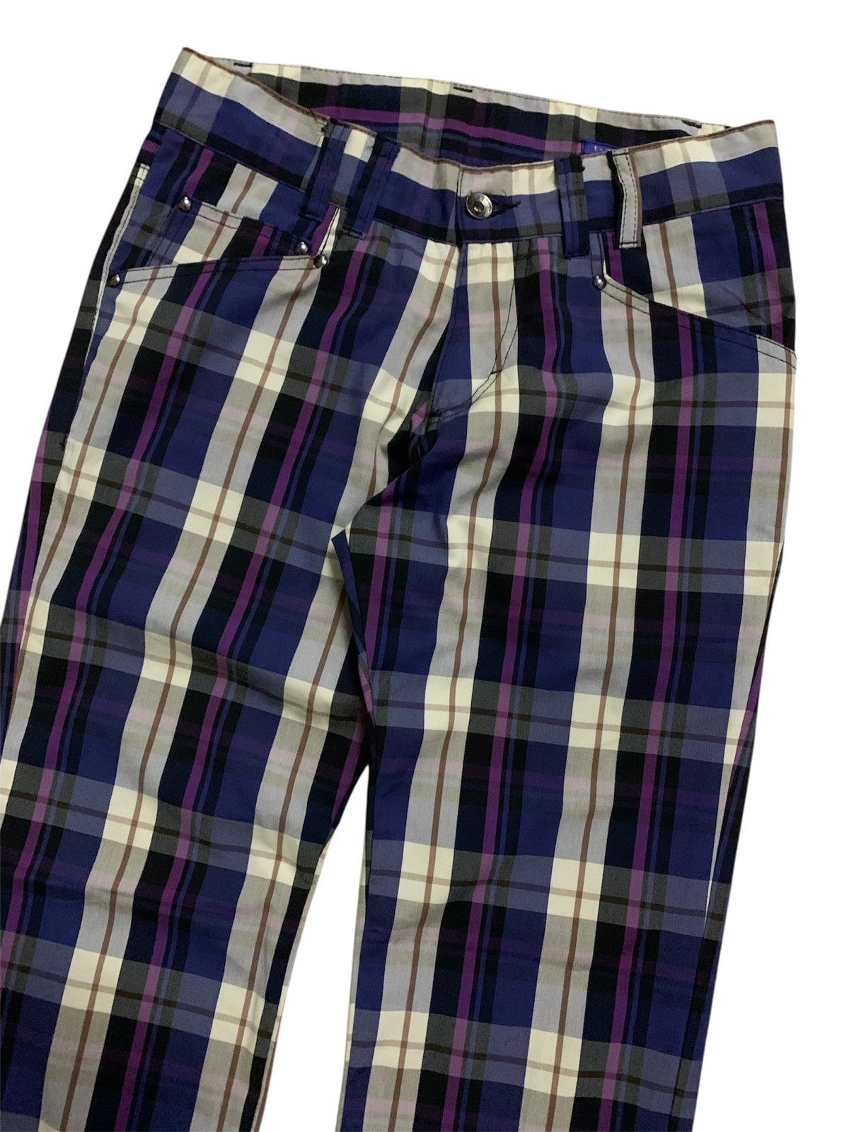 semanticdesign 💥Vtg Japanese Semantic Design Multicolor Pant Size 28" / US 6 / IT 42 - 4 Thumbnail