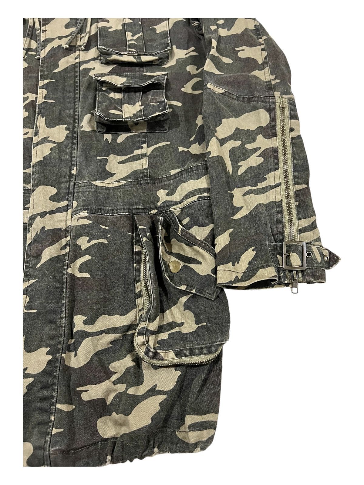 If Six Was Nine × Le Grande Bleu (L.G.B.) Y2K Fazbee 🇯🇵 Multi Pocket Tactical Parachute Bono Jacket Size US S / EU 44-46 / 1 - 5 Thumbnail