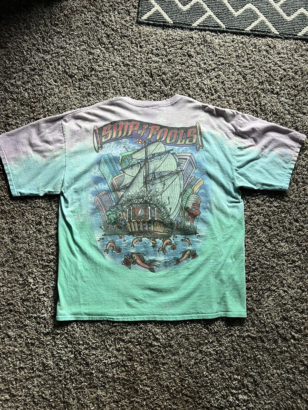Band Tees × Vintage Vintage greatful dead Size US XL / EU 56 / 4 - 4 Thumbnail