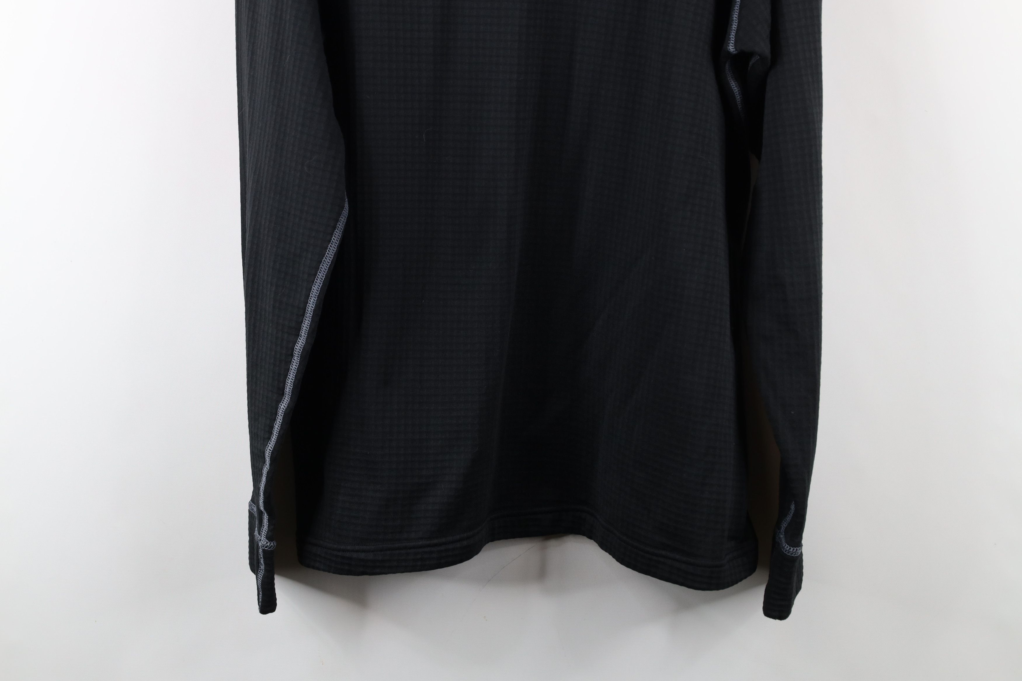 Cabelas × Vintage Vintage Cabelas Thermal Fleece Lined Sweatshirt Black Size US L / EU 52-54 / 3 - 11 Thumbnail