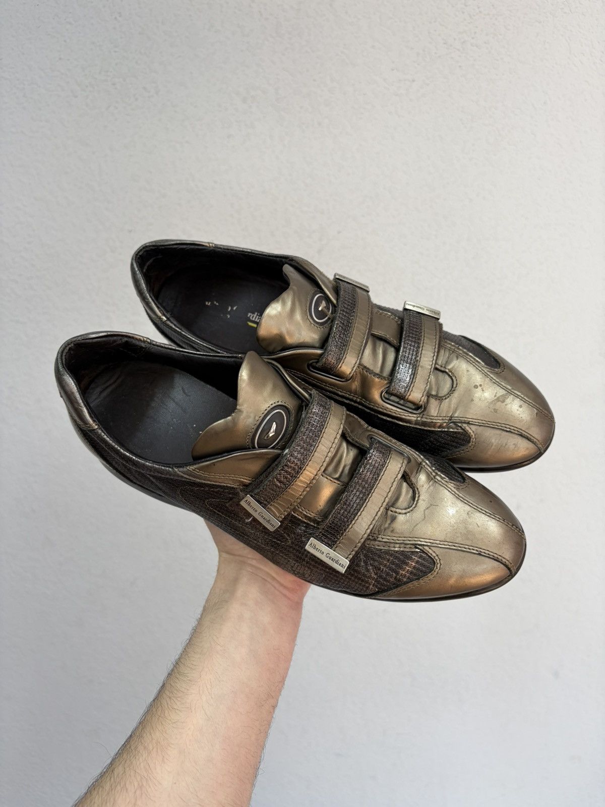 If Six Was Nine Vintage Italian AS 98 Rick Owens Style Leather Biker Boots Size US 8 / EU 41 - 1 Thumbnail