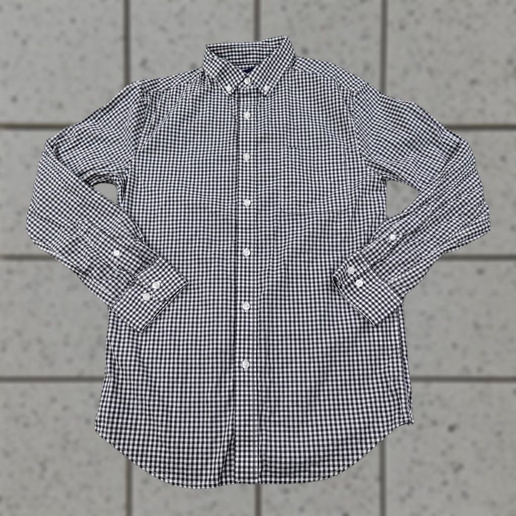 Nat Nast Nat Nast Shirt Mens S Black White Gingham Long Sleeve Button Up Casual Preppy Size US S / EU 44-46 / 1 - 1 Thumbnail