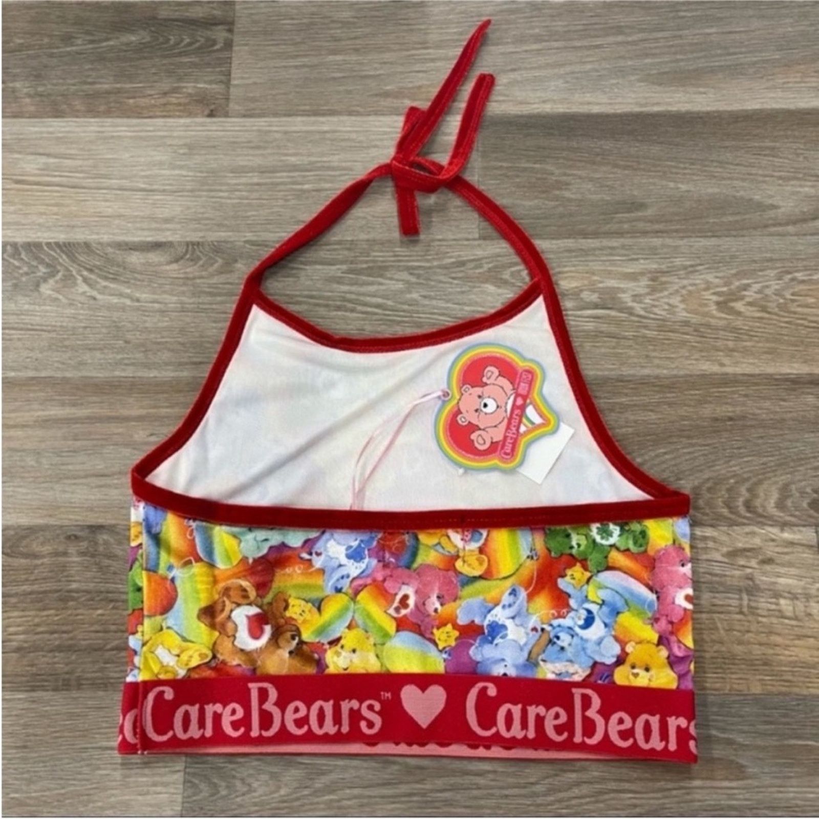 Iron Fist Iron Fist Care Bears Lots A Rainbows S Halter Tank Top Crop Size S / US 4 / IT 40 - 4 Thumbnail