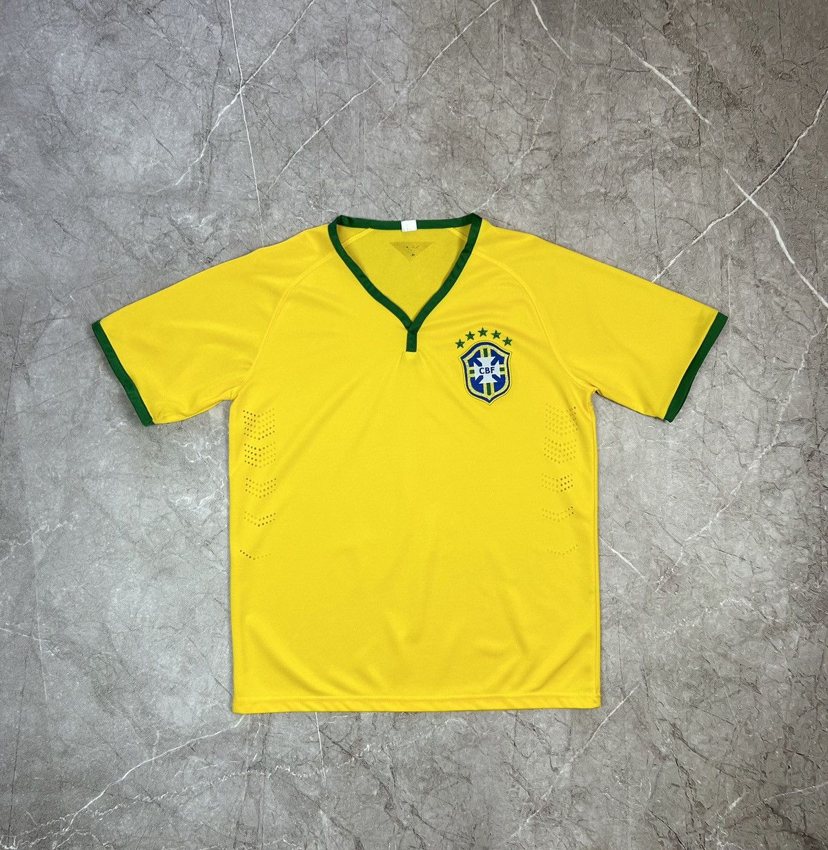 Vintage Vintage Y2K Blockcore Umbro Nike Brazil Size US M / EU 48-50 / 2 - 2 Thumbnail