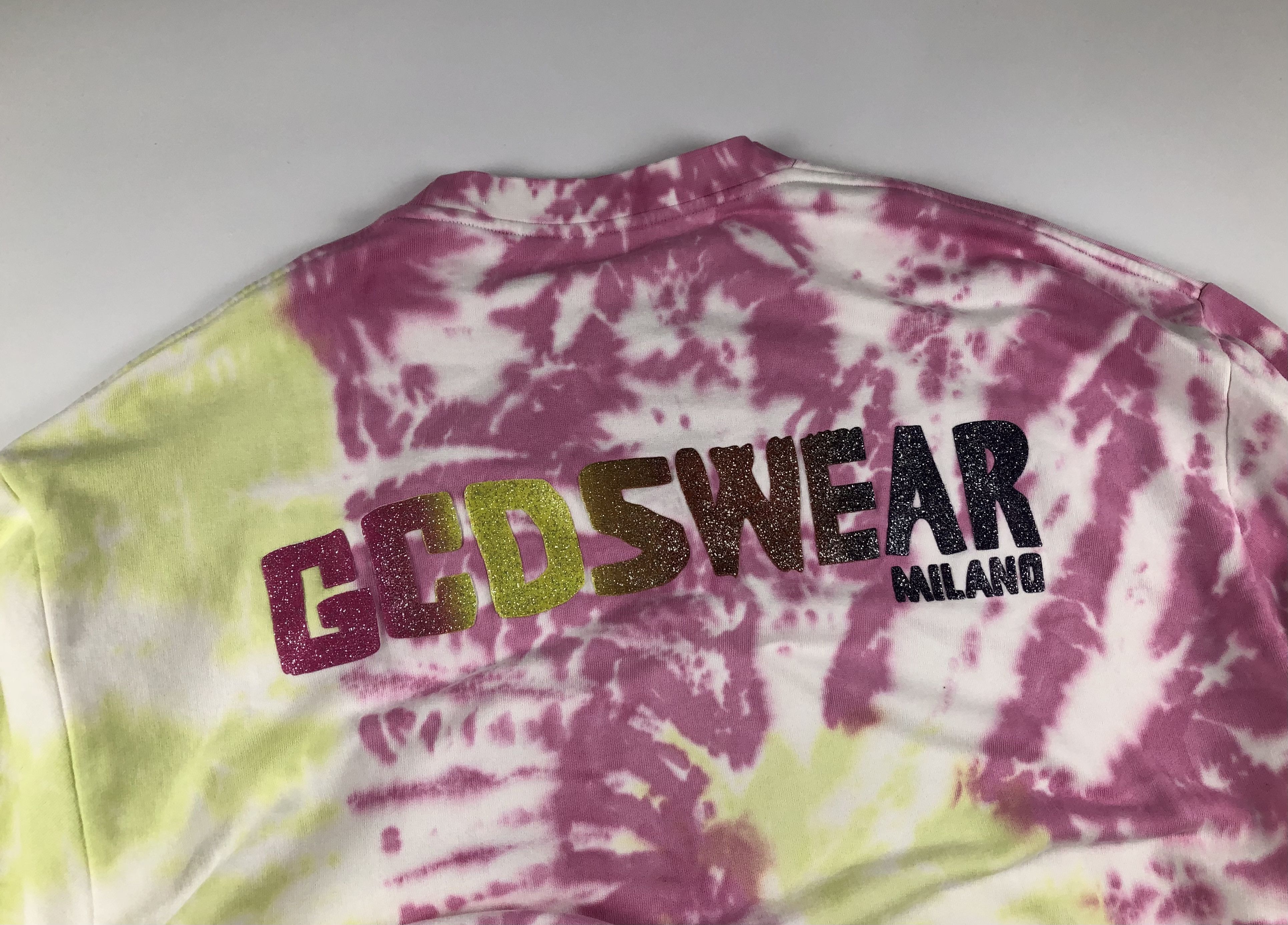 GCDS GCDS Wear Milano Tie-Dye Logo Sweatshirt Size US M / EU 48-50 / 2 - 8 Thumbnail