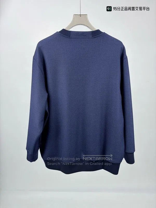 Loro Piana Loro Piana Men's Solid Wool Knit Sweatshirt. Size US XXL / EU 58 / 5 - 2 Thumbnail