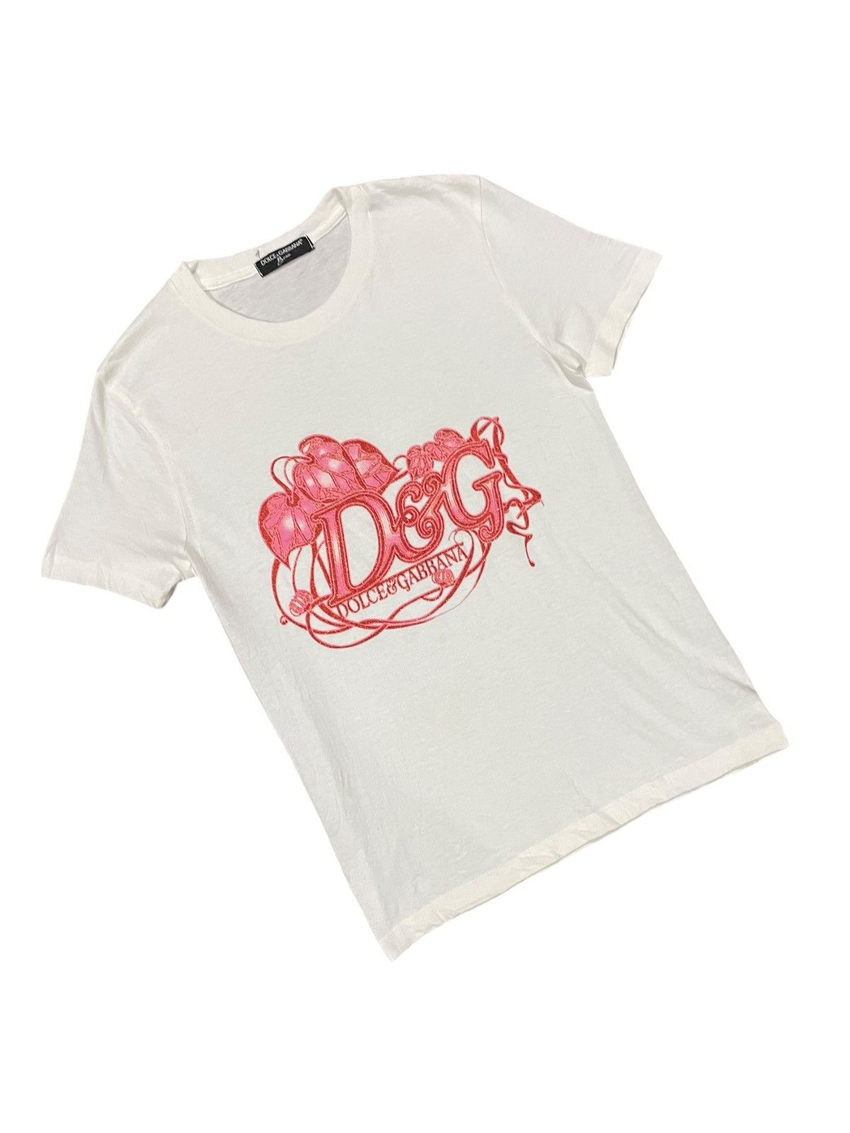 Designer × Dolce & Gabbana Dolce & Gabbana Basic Tee Size S / US 4 / IT 40 - 3 Thumbnail
