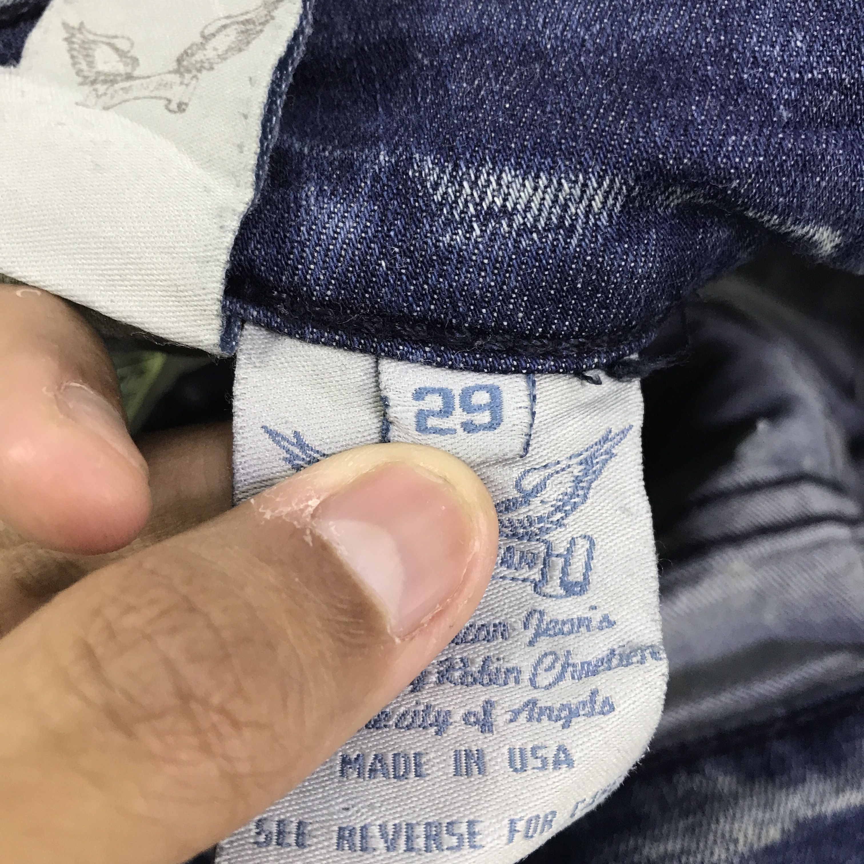 Robins Jeans Vintage Robins Jeans bikers style skinny pants K129B12 Size US 30 / EU 46 - 18 Thumbnail