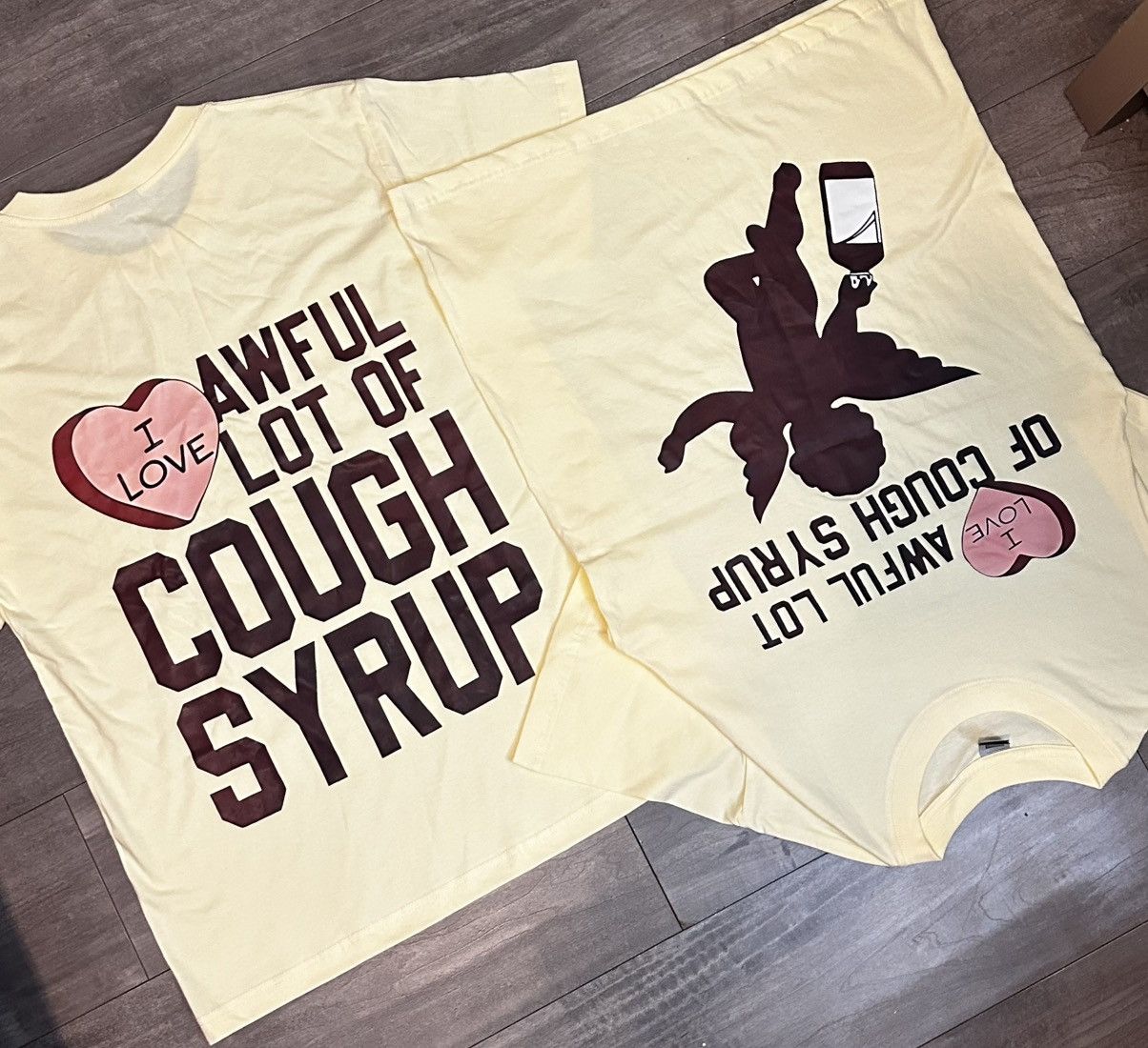 Other Yellow and Brown Cotton Syrup Tshirt Size US L / EU 52-54 / 3 - 5 Thumbnail