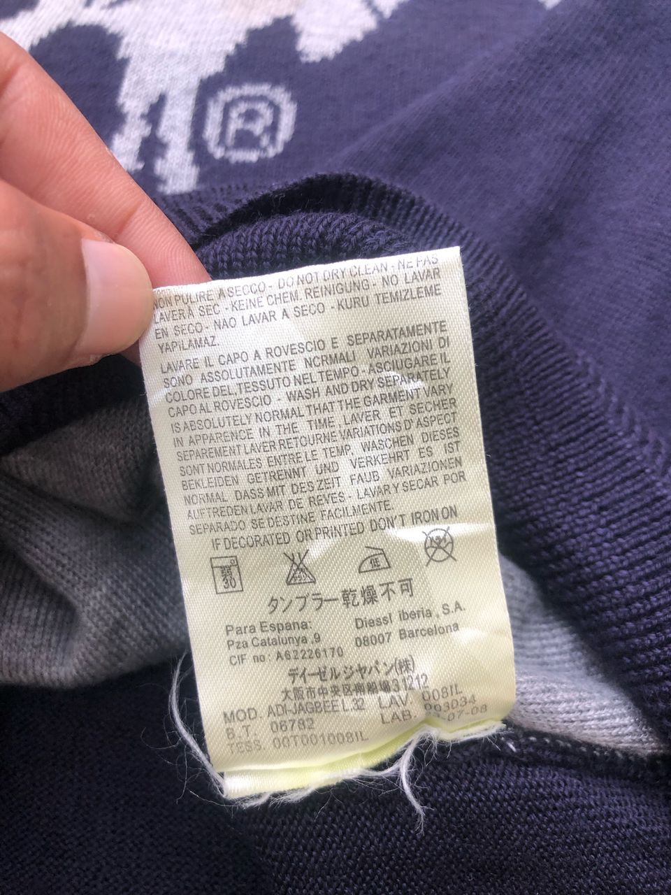 Diesel Diesel Knit Sweater Size US S / EU 44-46 / 1 - 5 Thumbnail