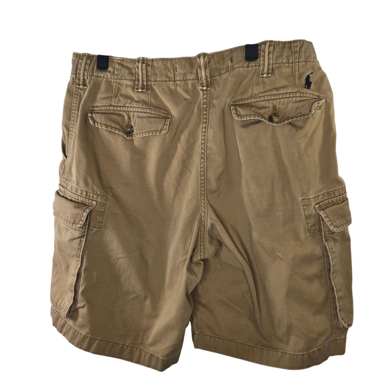 Polo Ralph Lauren Polo Ralph Lauren Relaxed Fit Tan Khaki Cargo Shorts Size 33 Size US 33 - 9 Thumbnail