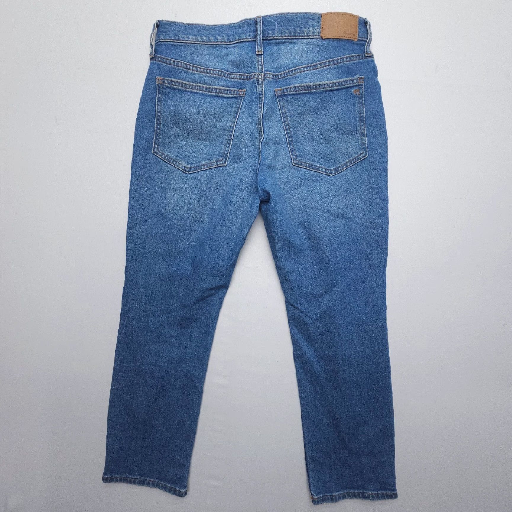 Madewell Madewell The Perfect Vintage Crop JeanS Womens 27 P Blue Distressed Stretch Denim Size 27" / US 4 / IT 40 - 2 Thumbnail