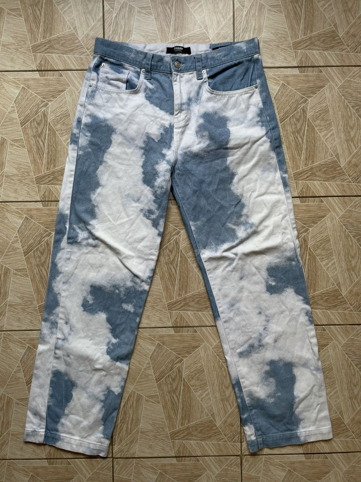 Jaded London Y2K Streetwear Jaded London Cloud Denim Jeans Skate Fit Size US 32 / EU 48 - 1 Thumbnail