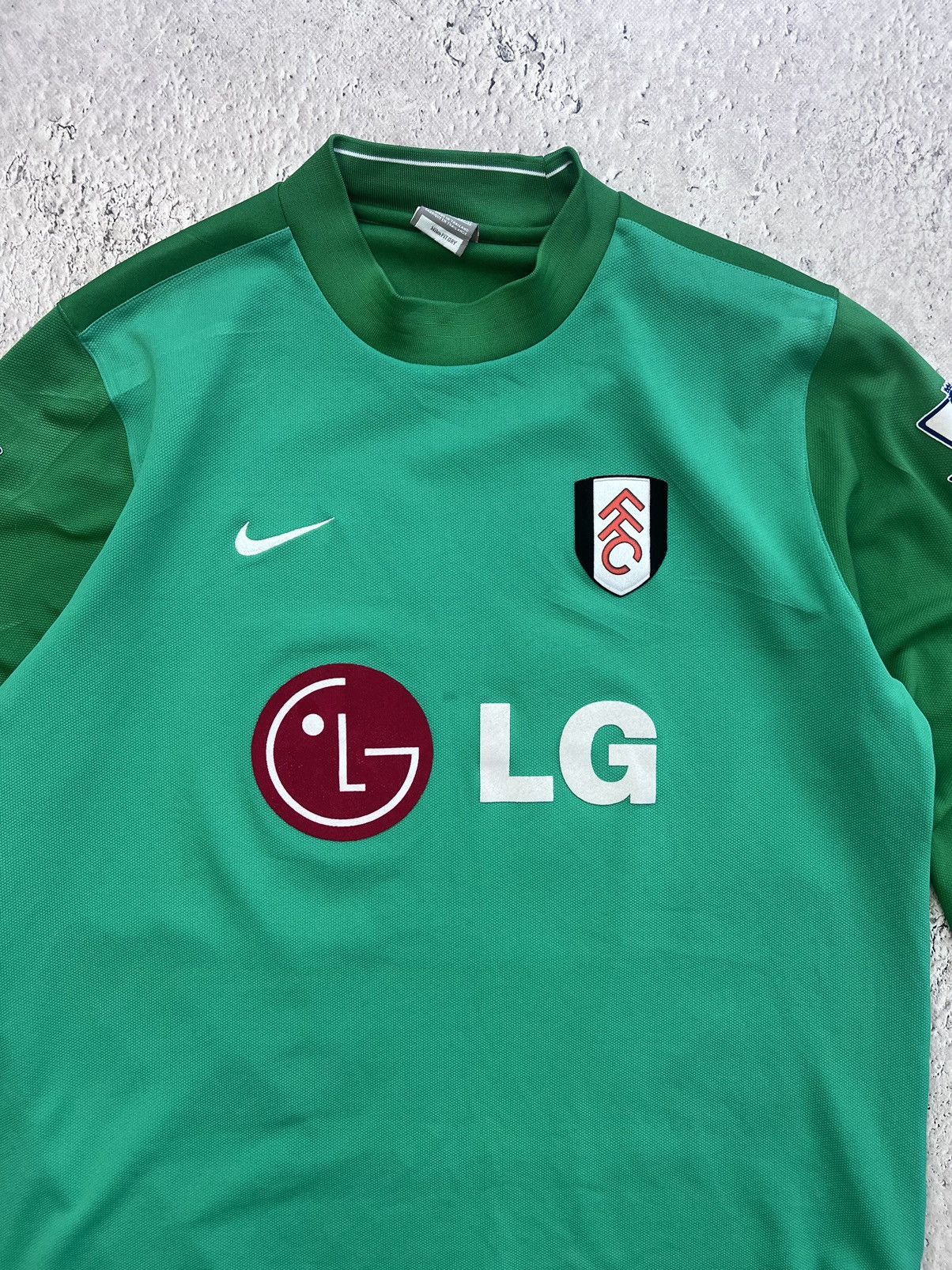 Nike × Vintage 09/10 Fulham Jersey goalkeeper ZUBI blokecore long sleeve Size US XL / EU 56 / 4 - 3 Thumbnail