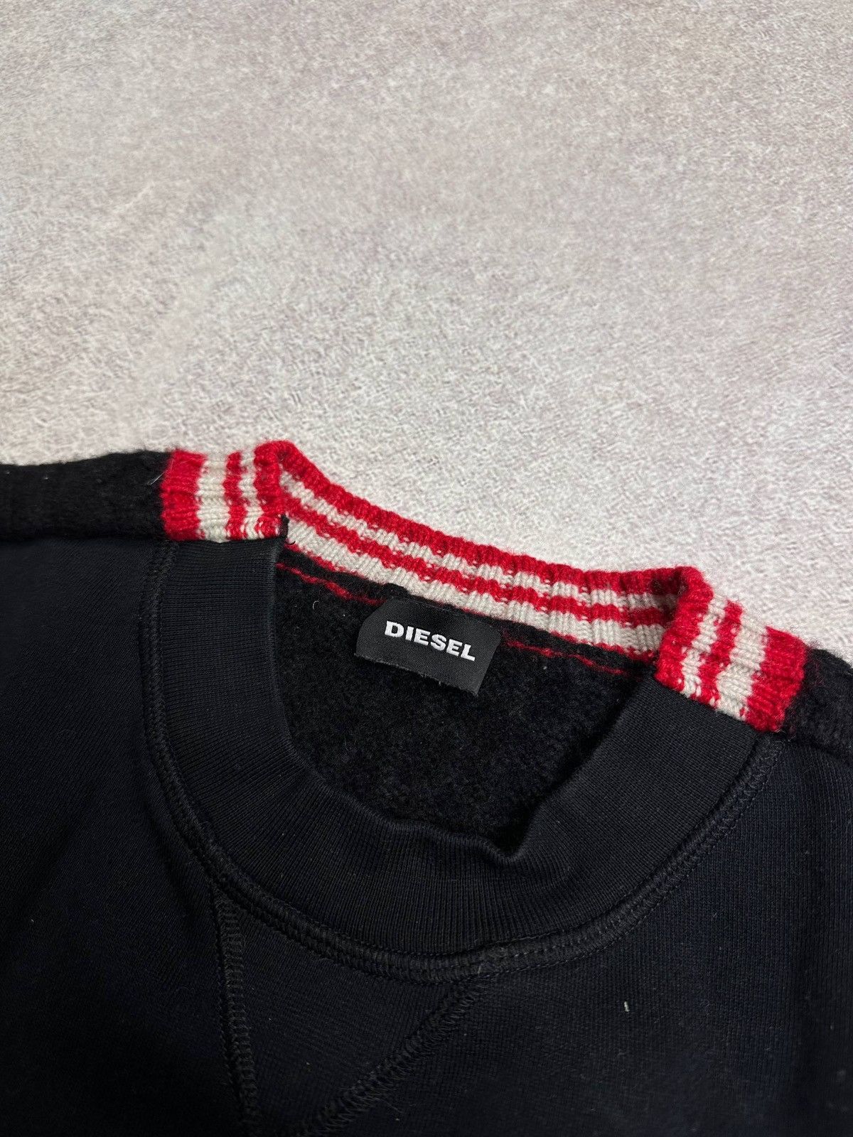 Diesel Vintage Diesel Combined Sweatshirt Sweater Mens S Size US S / EU 44-46 / 1 - 4 Thumbnail