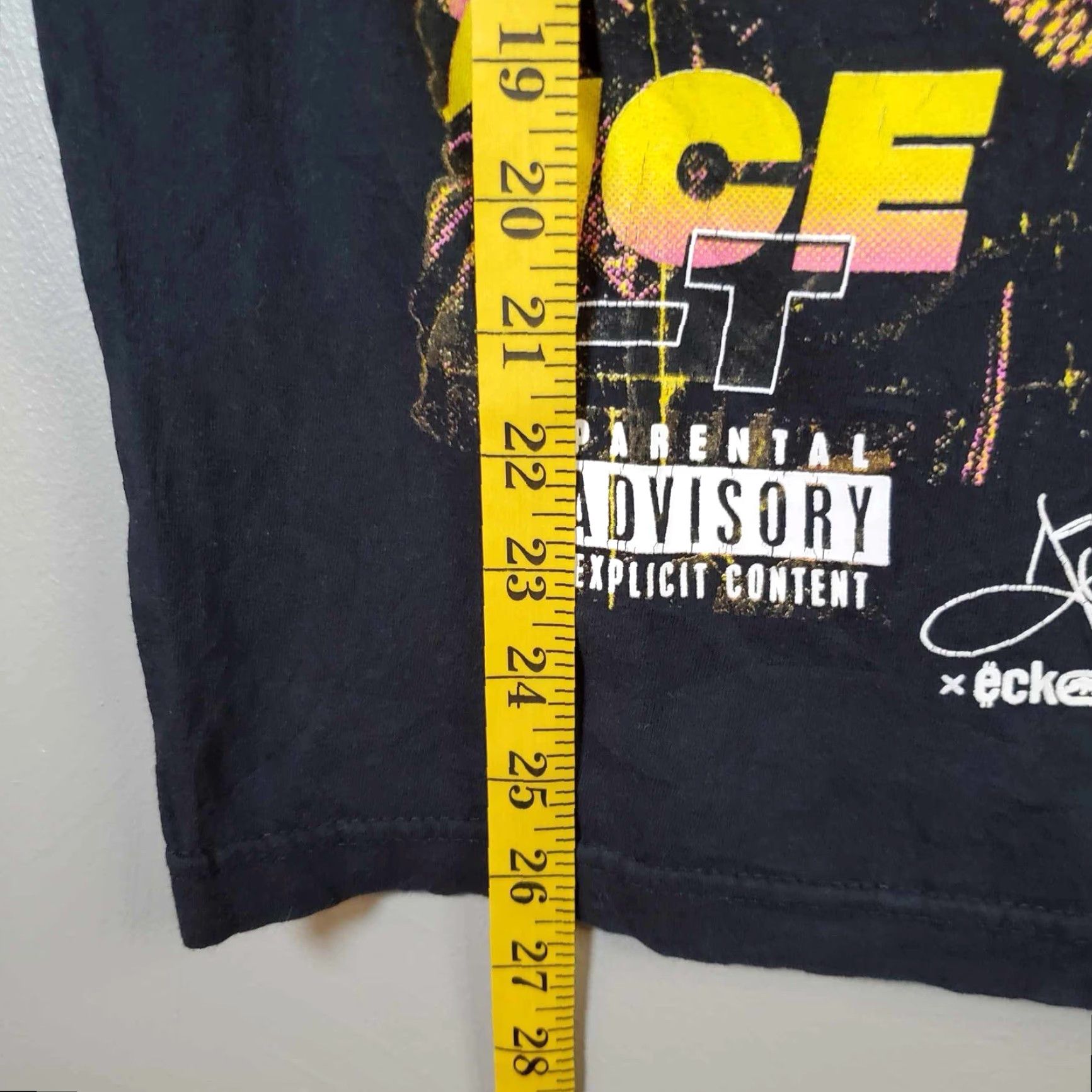 Ecko Unltd. Y2K Rare Ecko Unltd. T-Shirt Hip Hop x Ice-T 50th Anniversary Black Small Mens Shirt Size US S / EU 44-46 / 1 - 5 Thumbnail