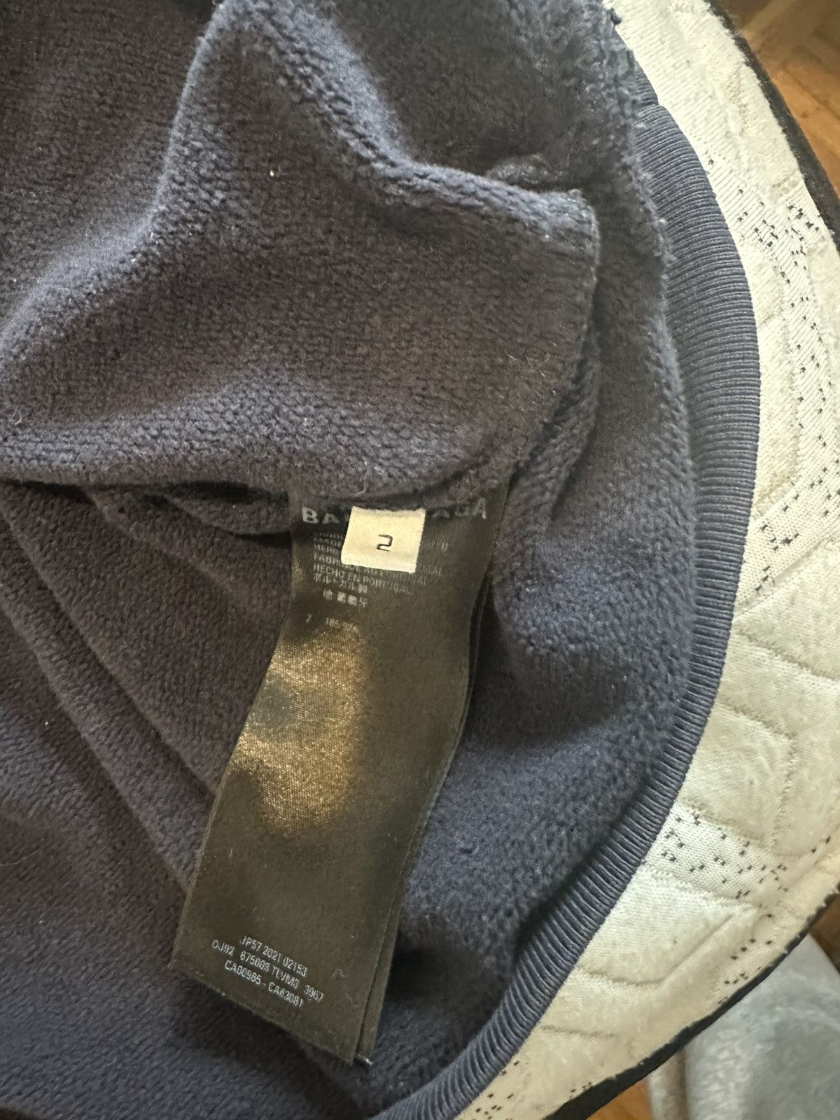 Balenciaga Balenciaga New York College Hoodie Size US M / EU 48-50 / 2 - 5 Thumbnail