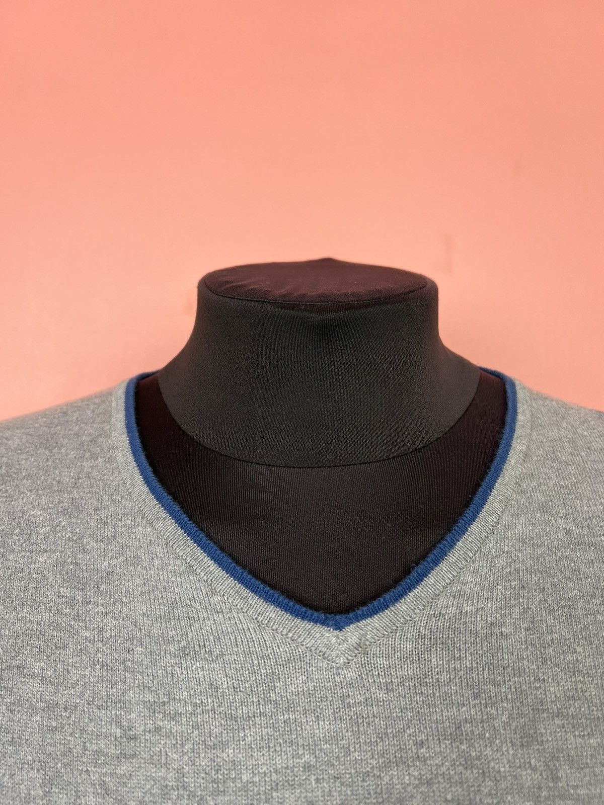 John Smedley John Smedley v neck sweatshirt England luxury Size US XL / EU 56 / 4 - 6 Thumbnail