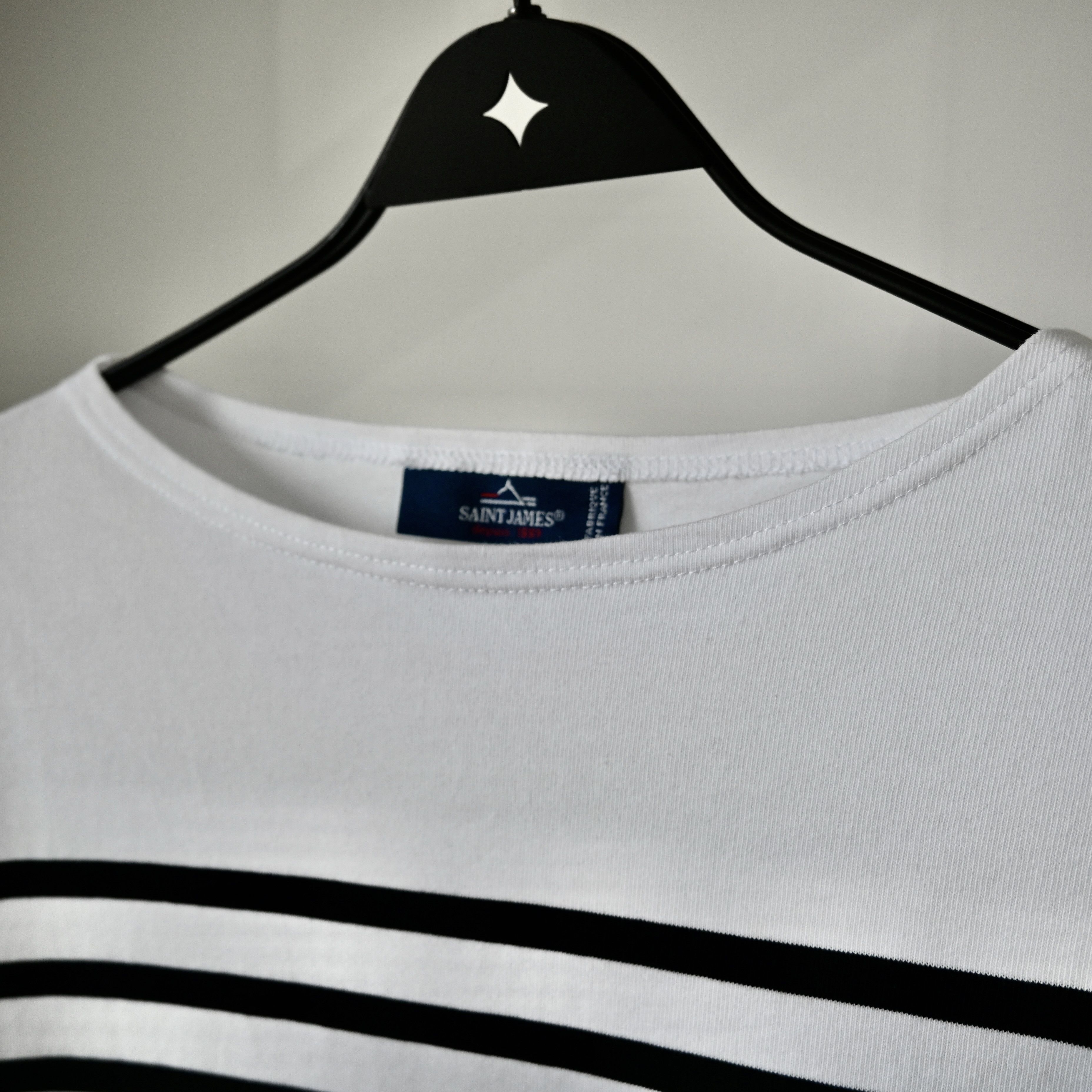 Saint James SAINT JAMES "NAVAL" authentic sailor shirt, 5/ML Size US M / EU 48-50 / 2 - 8 Thumbnail