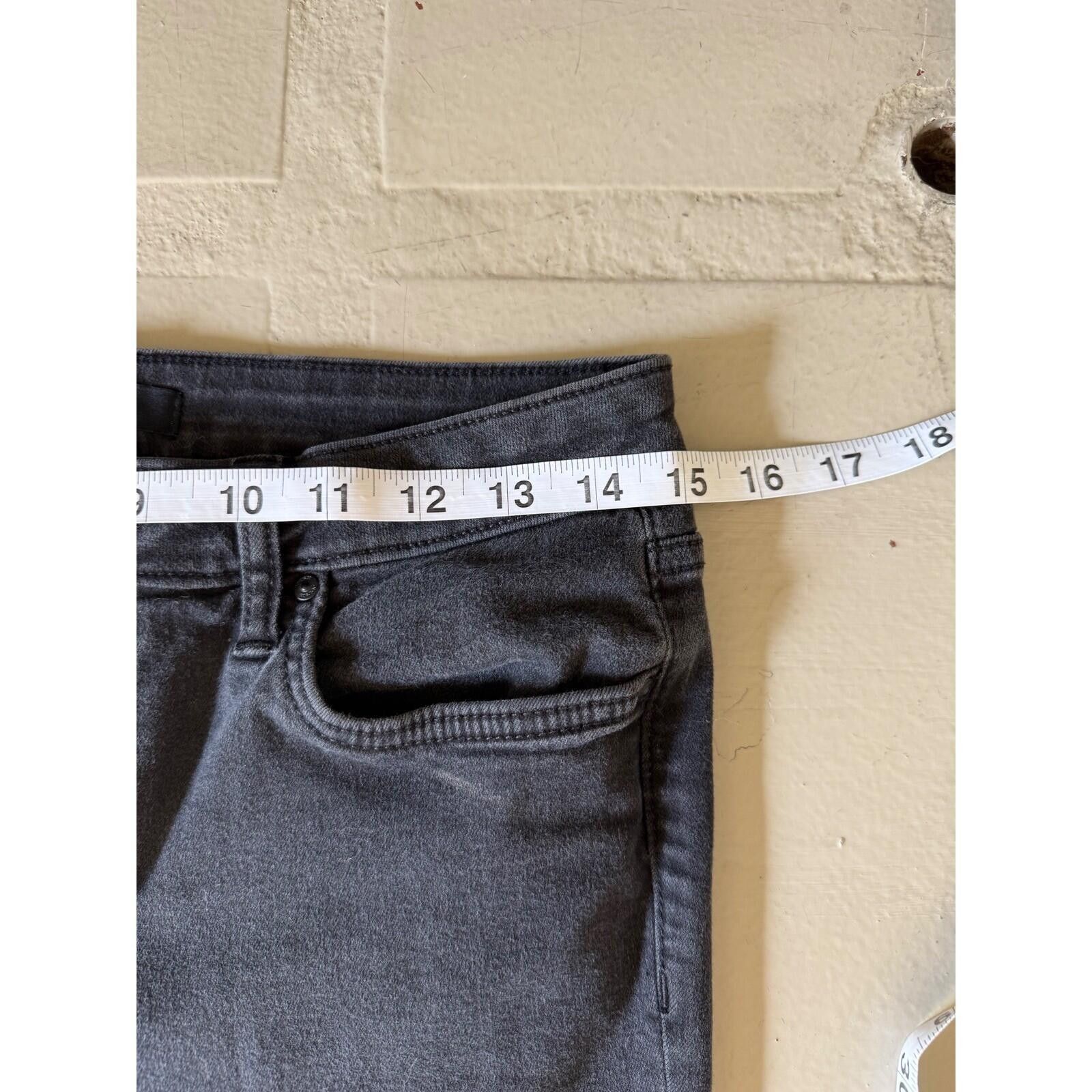 Joe's Joe's Jeans Women Charcoal Grey Skinny Ankle Jeans 29 Size 29" - 8 Thumbnail