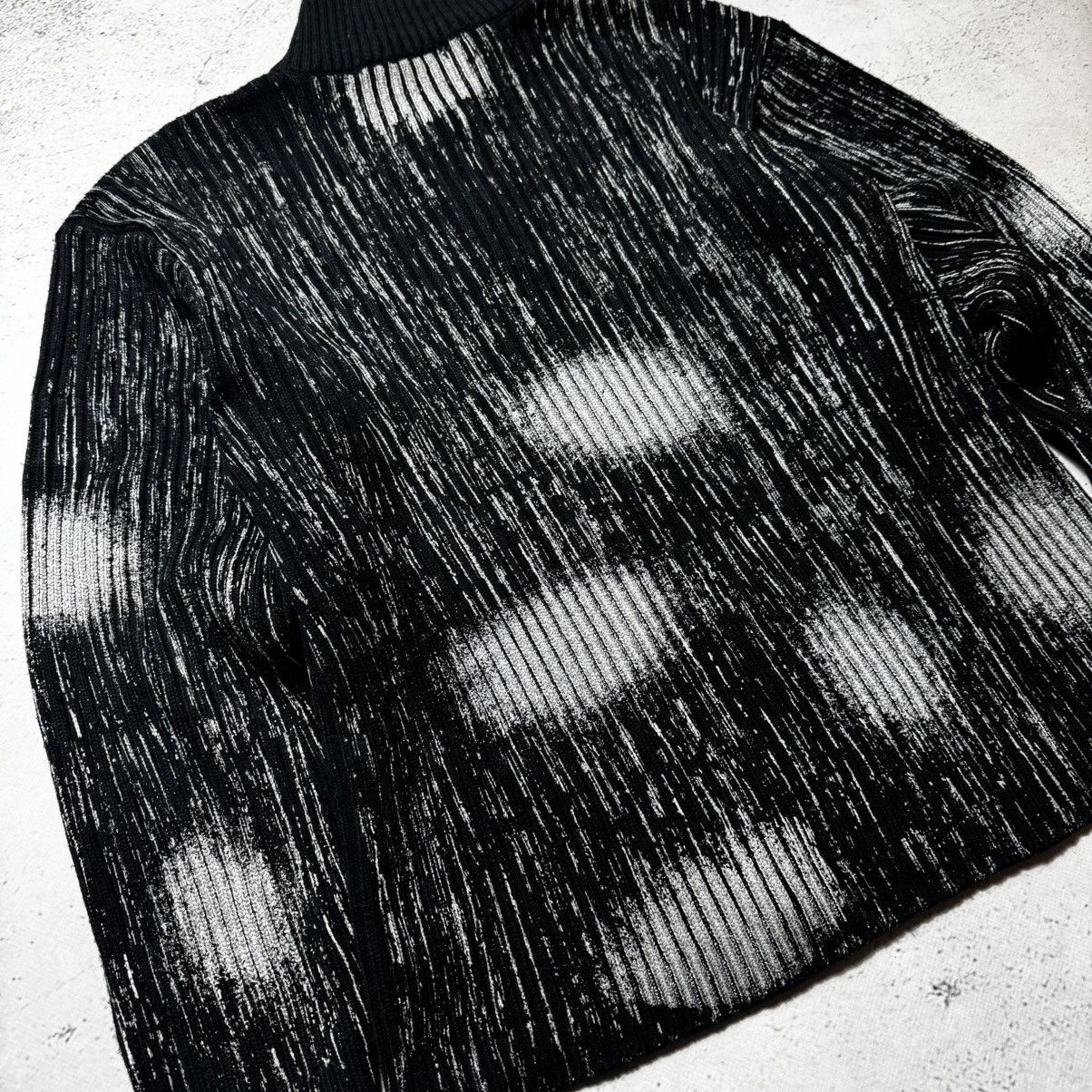Japanese Brand × Vintage Vintage japanese Avant Garde Chain mail Style sweater y2k Size US L / EU 52-54 / 3 - 7 Thumbnail
