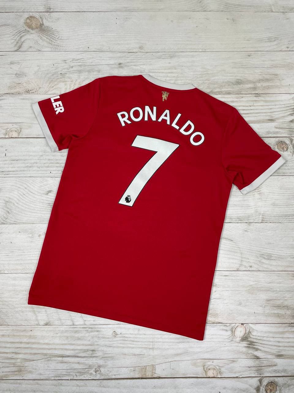 Adidas Manchester United 2021 2022 Ronaldo #7 Home Shirt Jersey Size US M / EU 48-50 / 2 - 1 Thumbnail