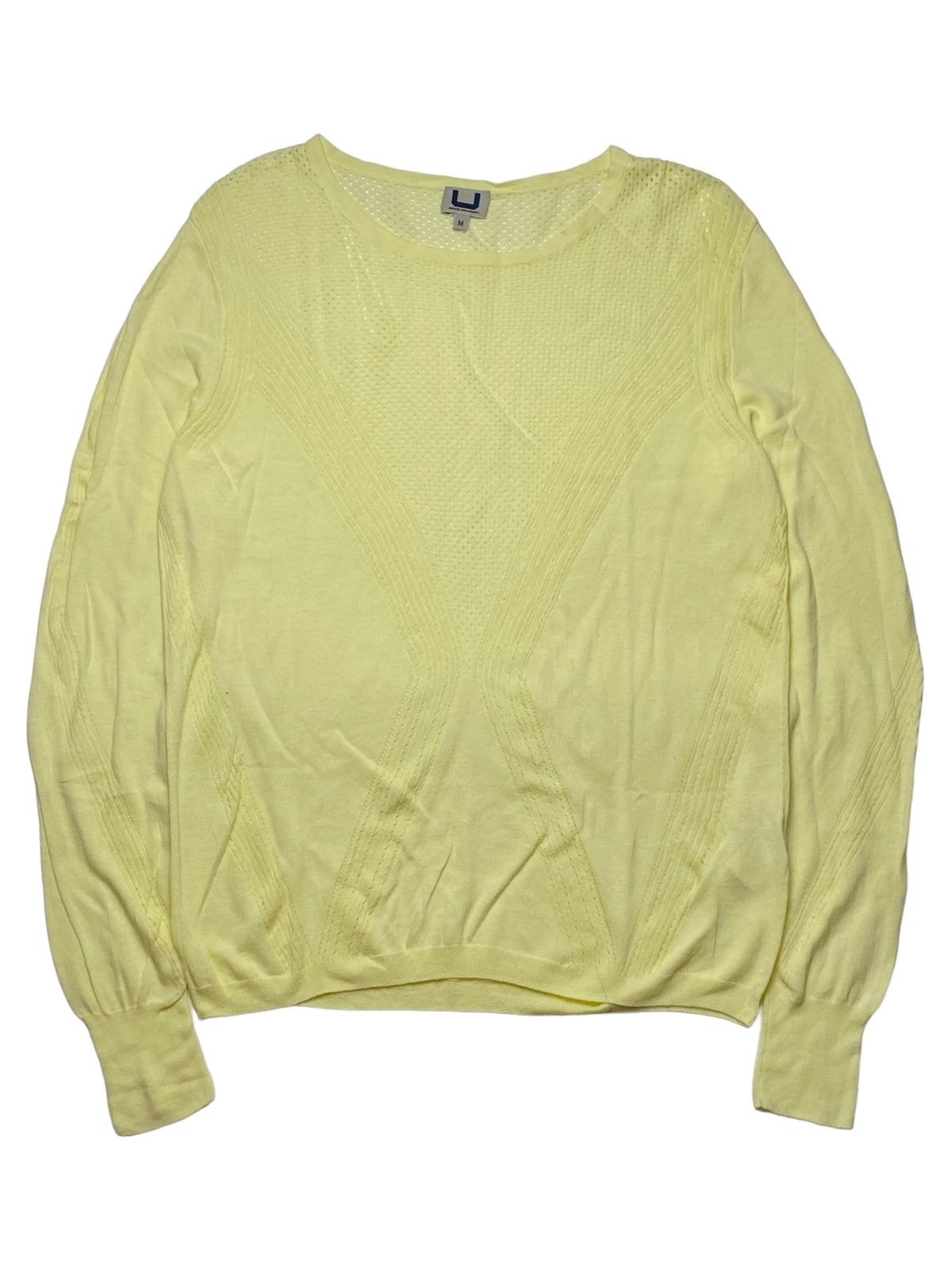 Designer × Hysteric Glamour × Japanese Brand 2000s Adolfo Dominguez - Cyber Fish Net Top Size L / US 10 / IT 46 - 1 Thumbnail