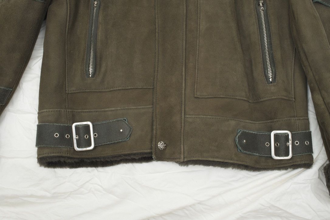 Versace Versace suede shearling bomber jacket Size US L / EU 52-54 / 3 - 5 Thumbnail