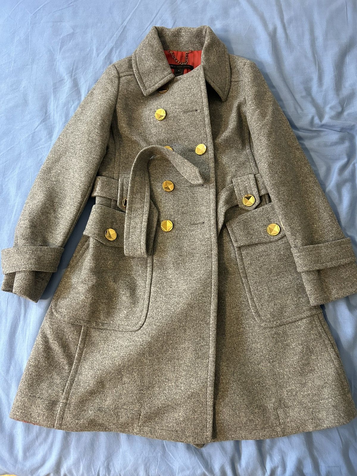 Marc Jacobs marc jacob's wool coat Size S / US 4 / IT 40 - 1 Thumbnail