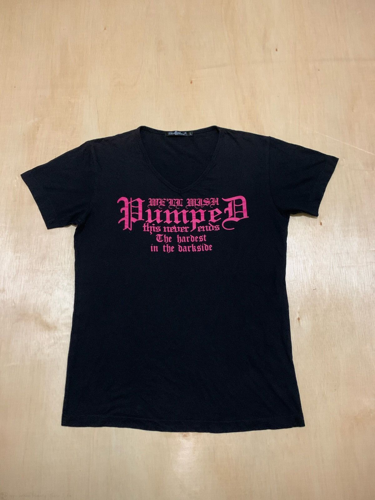 Hysteric Glamour × If Six Was Nine × Japanese Brand Y2k Clash Ahead Tshirt Punk style Size US L / EU 52-54 / 3 - 1 Thumbnail