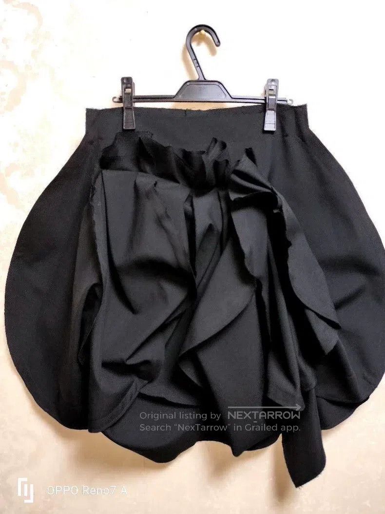 Comme des Garcons Comme Des Garcons size XS Black vintage lace design half s Size 23" - 1 Thumbnail