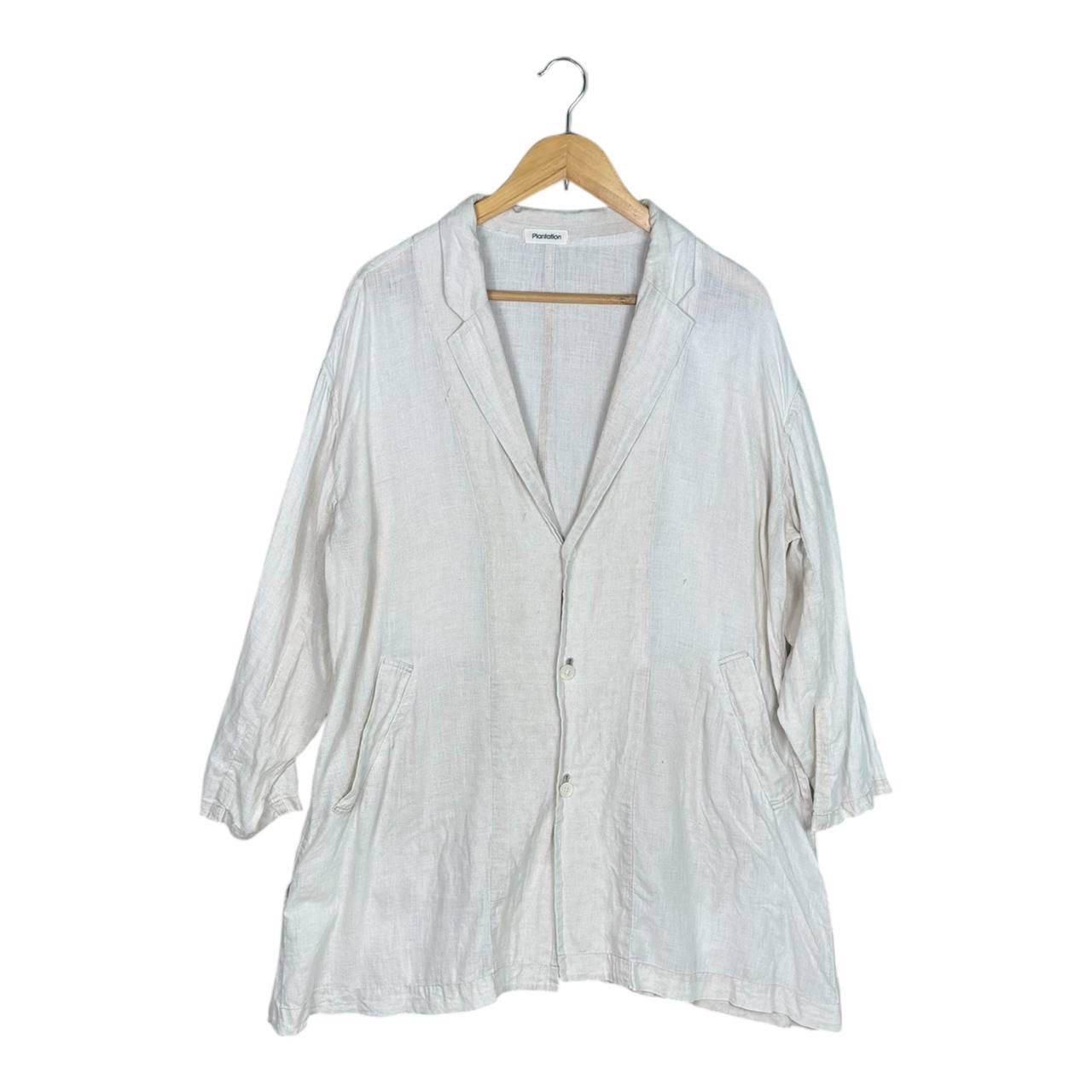 Issey Miyake Issey Miyake Plantation Haori Linen Summer Coat M Size US M / EU 48-50 / 2 - 1 Thumbnail