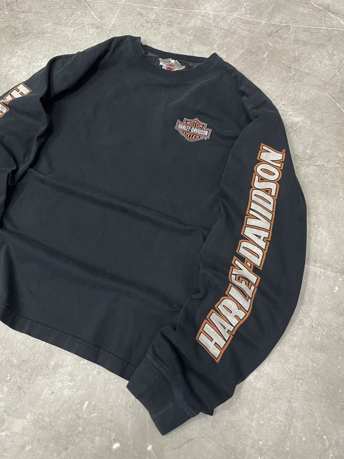 Harley Davidson Harley davidson 90s 3D emblem style long sleeve Size US M / EU 48-50 / 2 - 2 Thumbnail