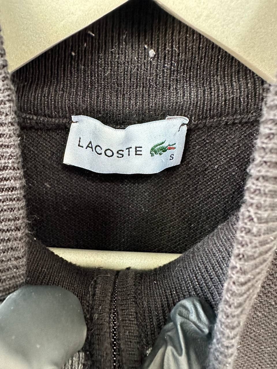 Lacoste Lacoste Full Zip Sweater Waffle Knit France Vintage 90s Size US S / EU 44-46 / 1 - 12 Thumbnail