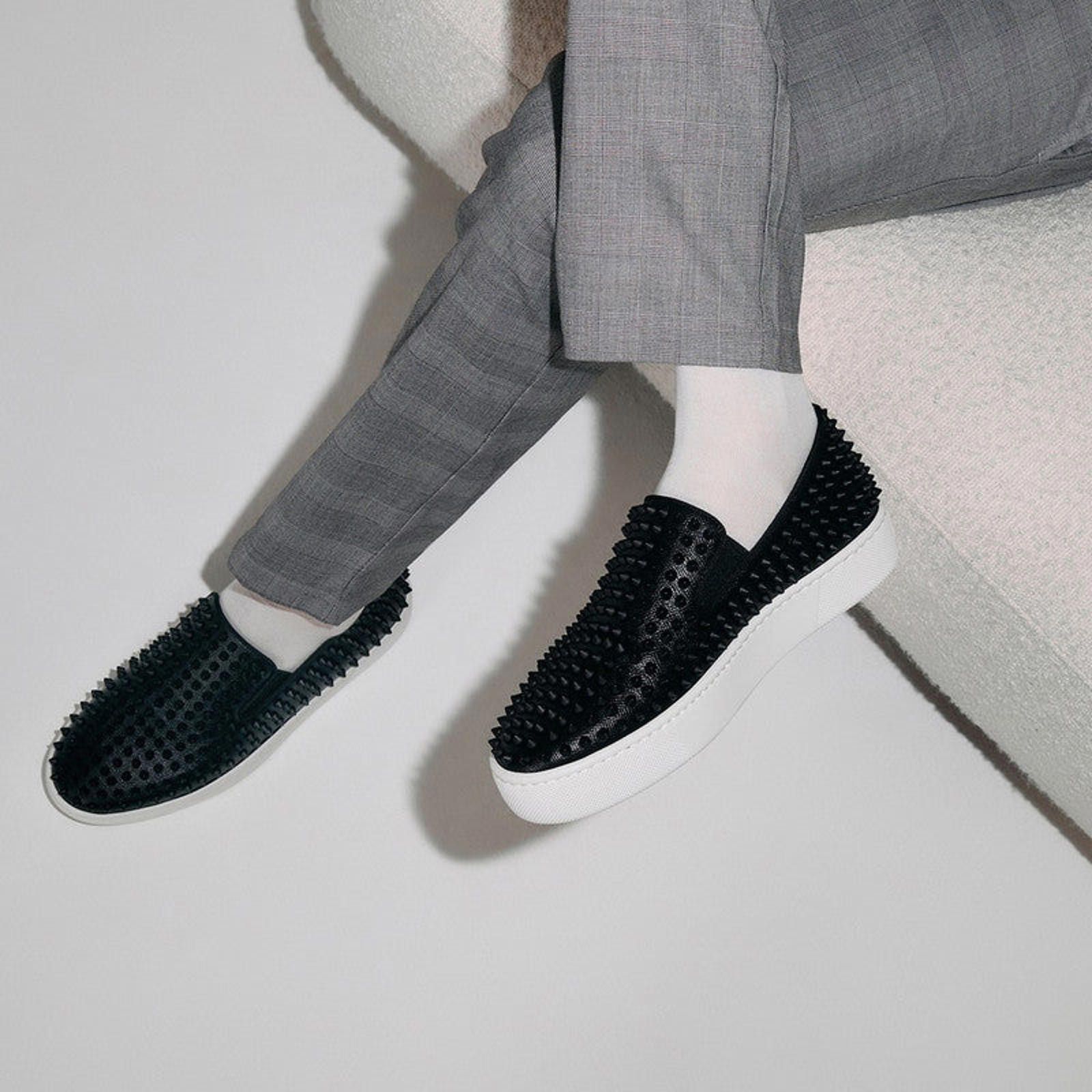 Christian Louboutin Christian Louboutin Spikeboat Sneakers Size US 9 / EU 42 - 3 Thumbnail