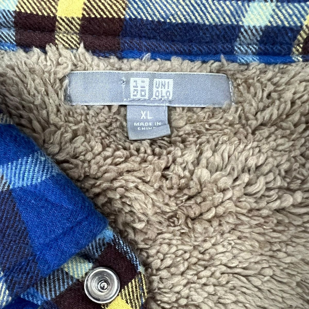 Flannel × Japanese Brand × Uniqlo VINTAGE UNIQLO WESTERN DESIGN DOUBLE CHEST POCKET FLANNEL Size US XL / EU 56 / 4 - 15 Thumbnail