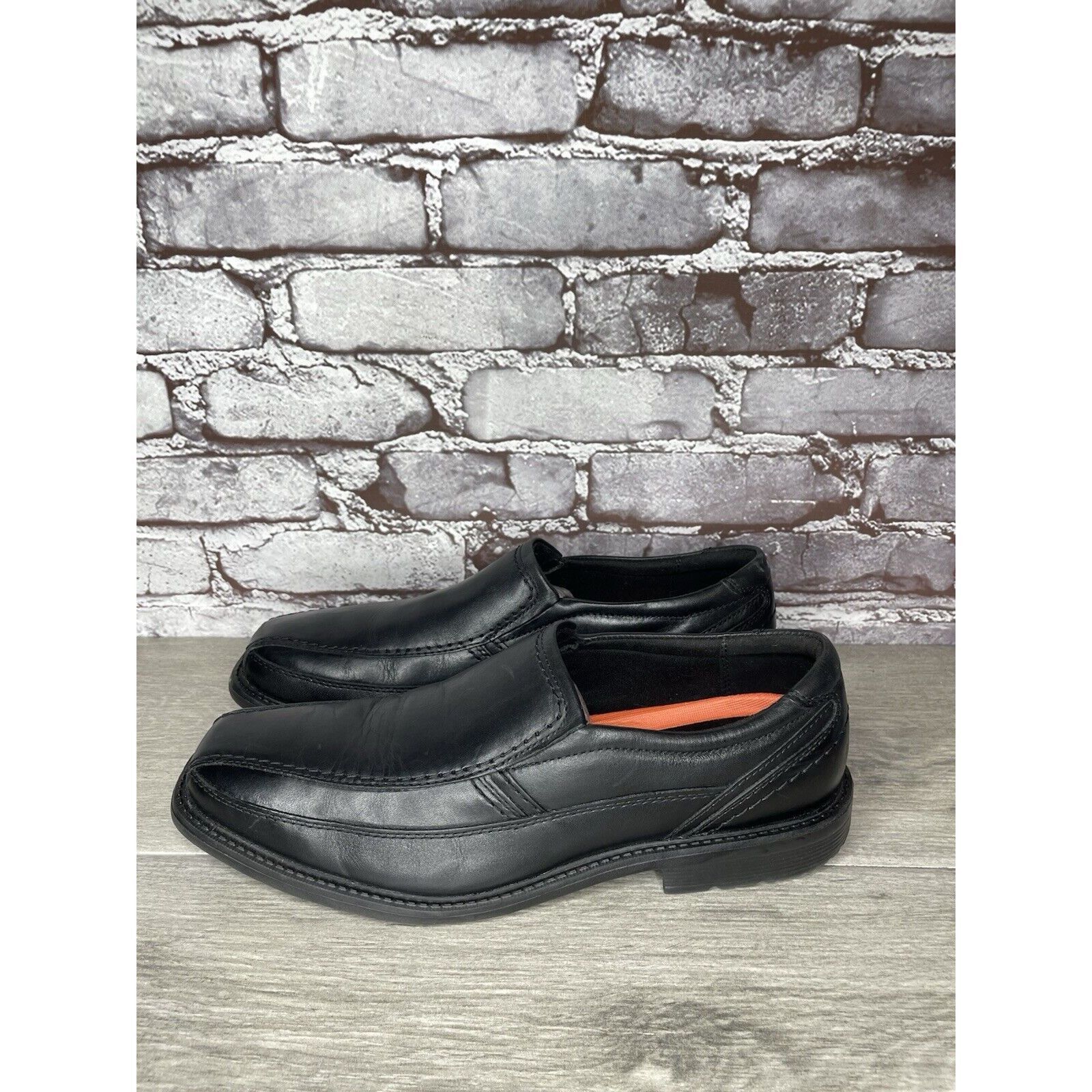 Rockport Rockport Trutech A13019 Black Leather Casual Comfort Loafers Size US 10.5 / EU 43-44 - 17 Thumbnail