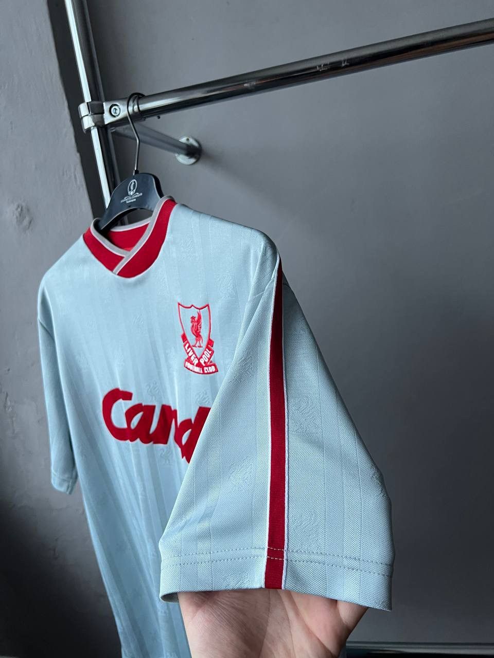 Vintage 1988 LIVERPOOL FC RETRO REMAKE THIRD SOCCER JERSEY SHIRT XL Size US XL / EU 56 / 4 - 6 Thumbnail
