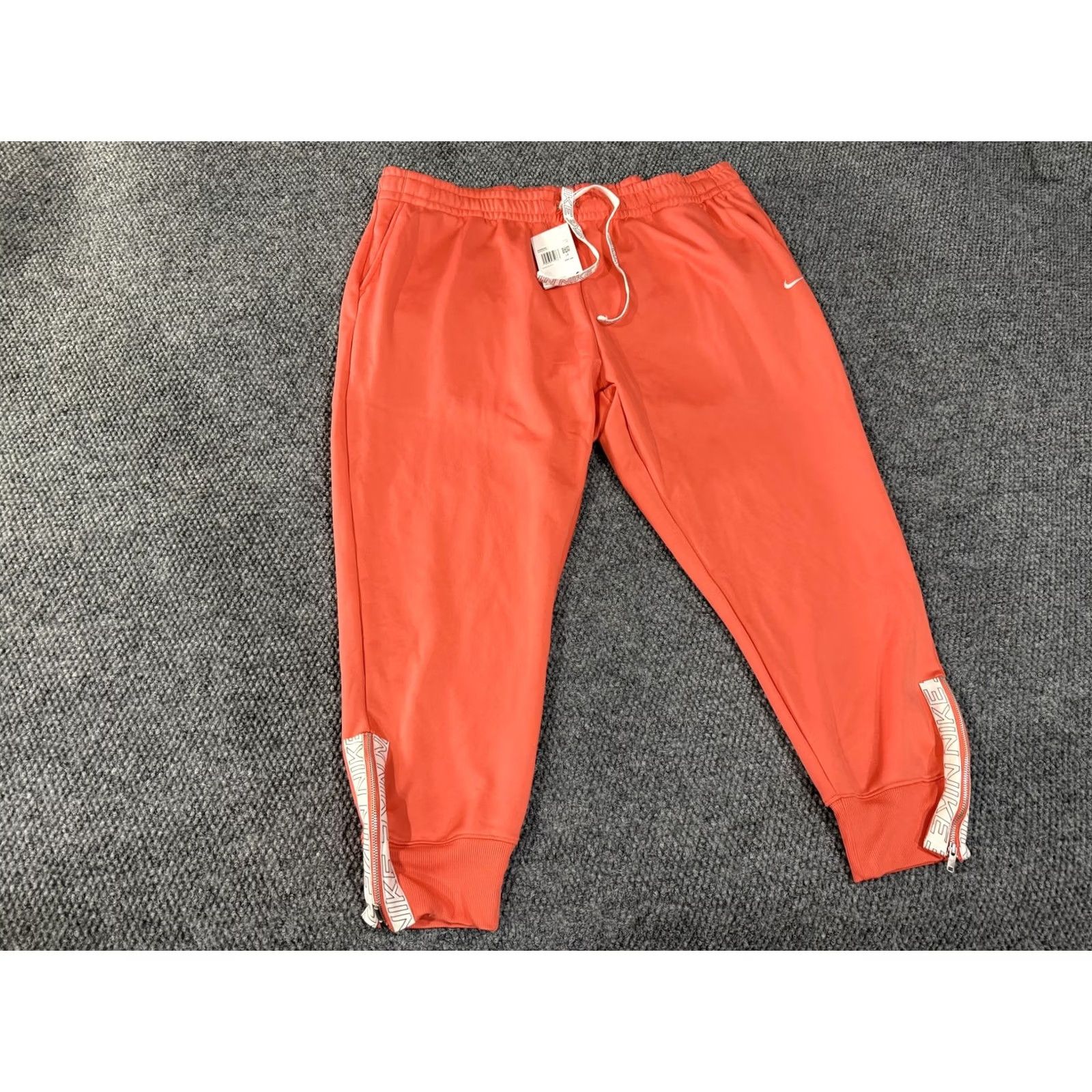 Nike Nike Therma-FIT Pants Womens 2X Orange Fleece Lined Track Joggers Athletic Pants Size 40" / US 18 - 2 Thumbnail