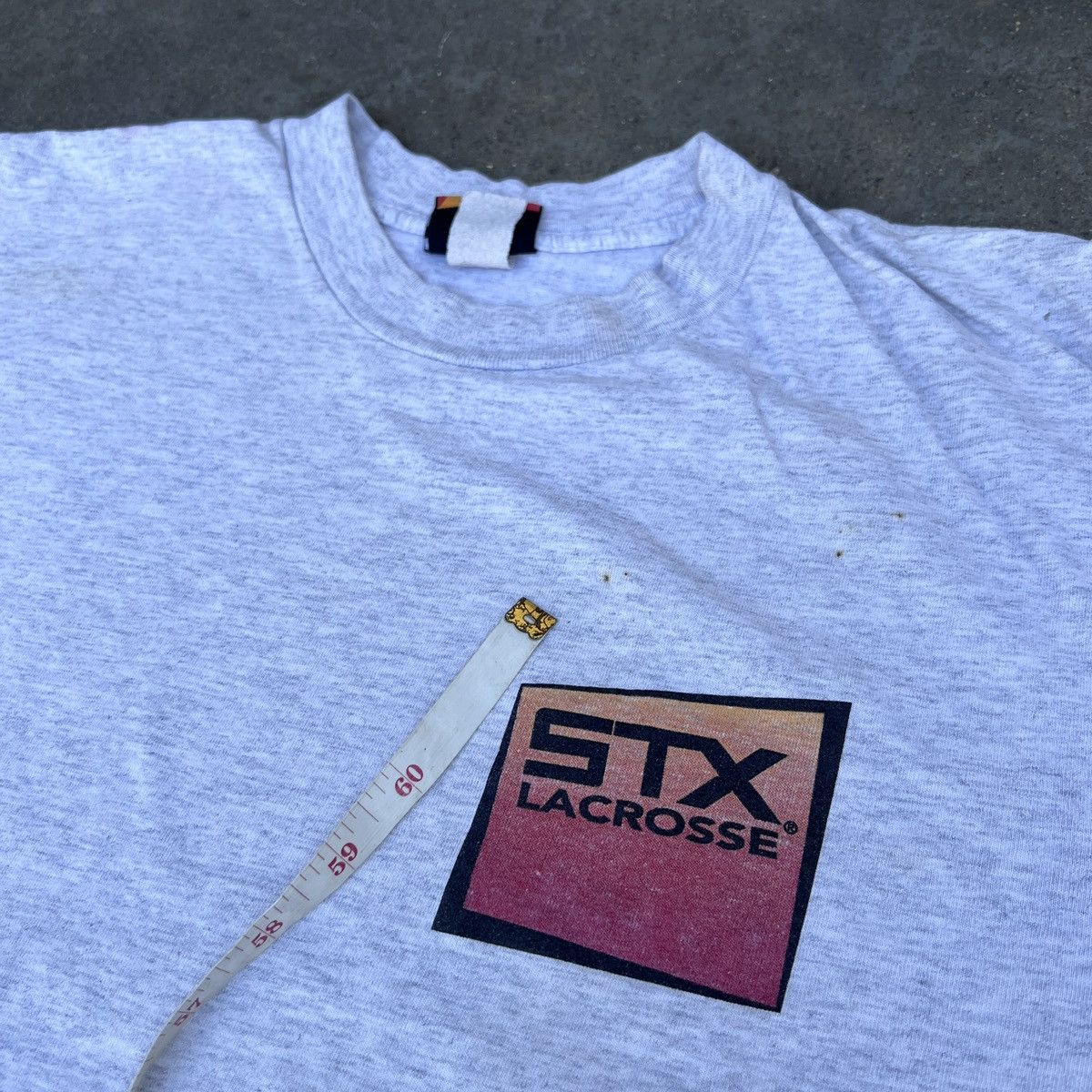 Vintage Vintage 90s STX Lacrosse Graphic Promo Tee XL Size US XL / EU 56 / 4 - 10 Thumbnail