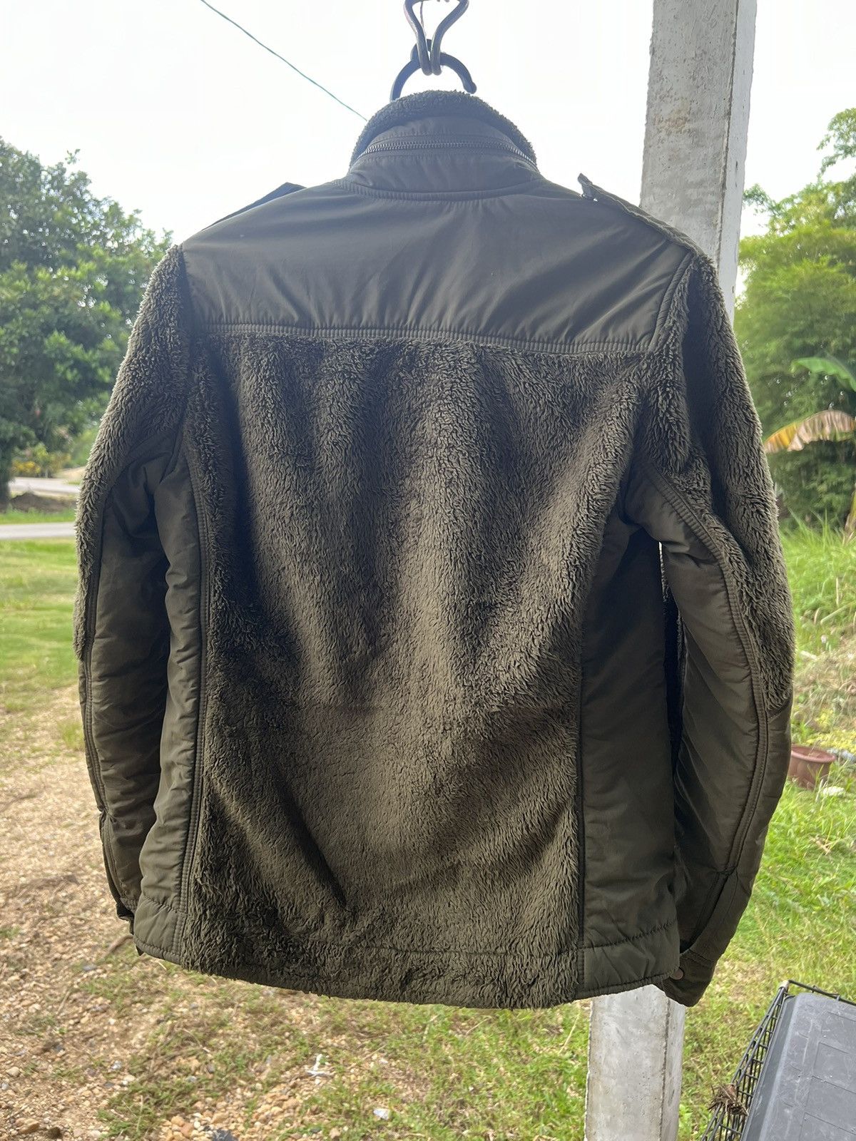 Beams Plus JACKET THE BEAMS x DEEP PILE x FLEECE. (GJ1) Size US S / EU 44-46 / 1 - 17 Thumbnail