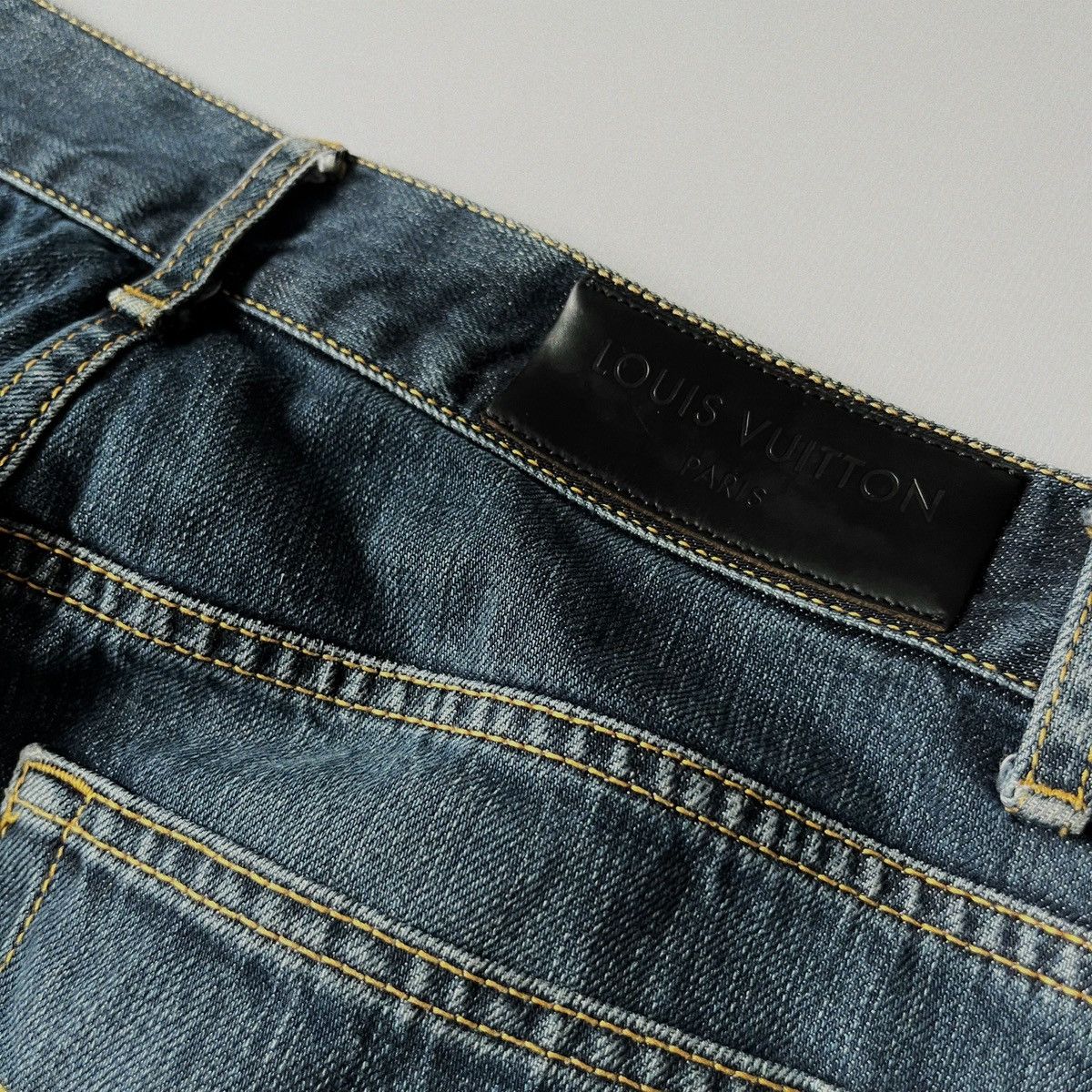 Designer × Japanese Brand × Louis Vuitton Rare 1/1 Deconstructed Louis Vuitton Jeans Size US 32 / EU 48 - 15 Thumbnail