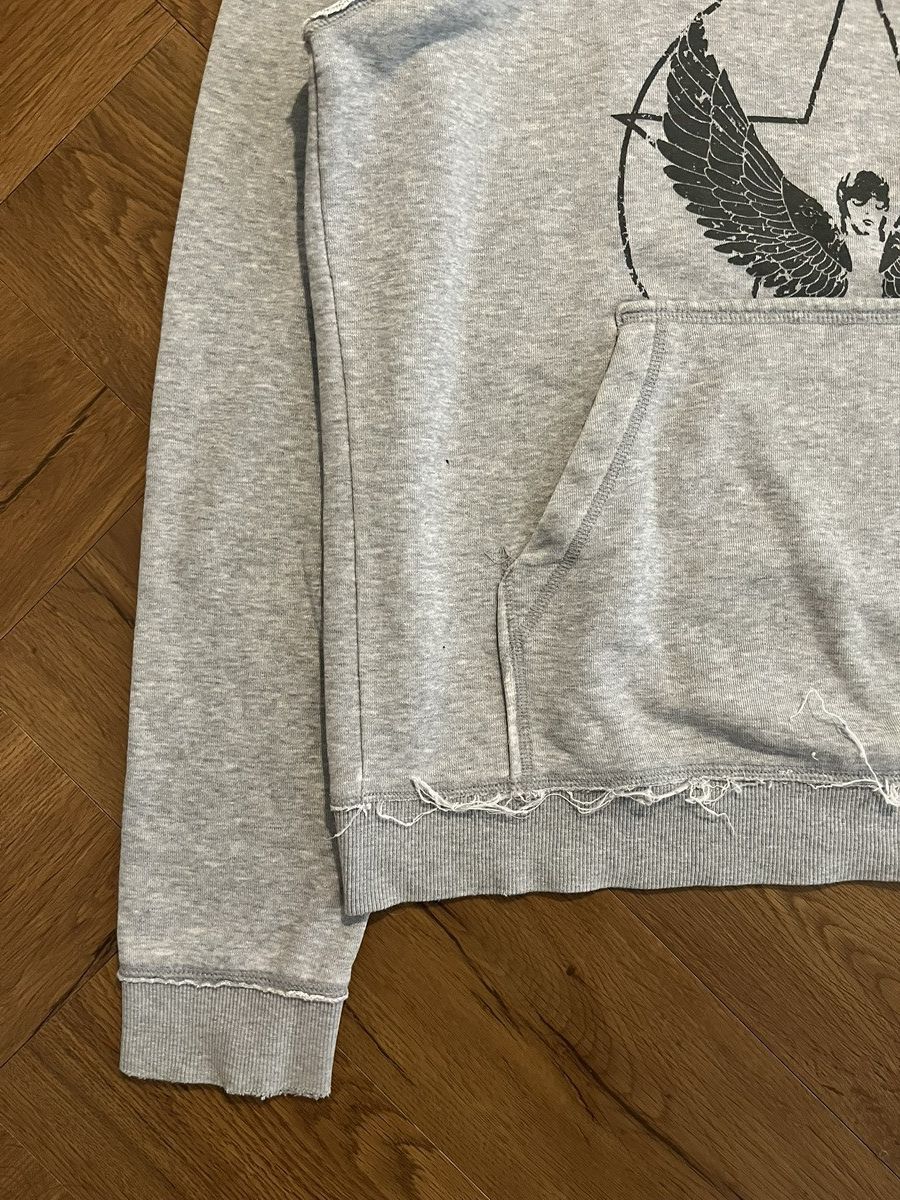 Japanese Brand Distressed Graphic Hoodie – ‘Original’ Wings, Grunge Style Size US M / EU 48-50 / 2 - 6 Thumbnail