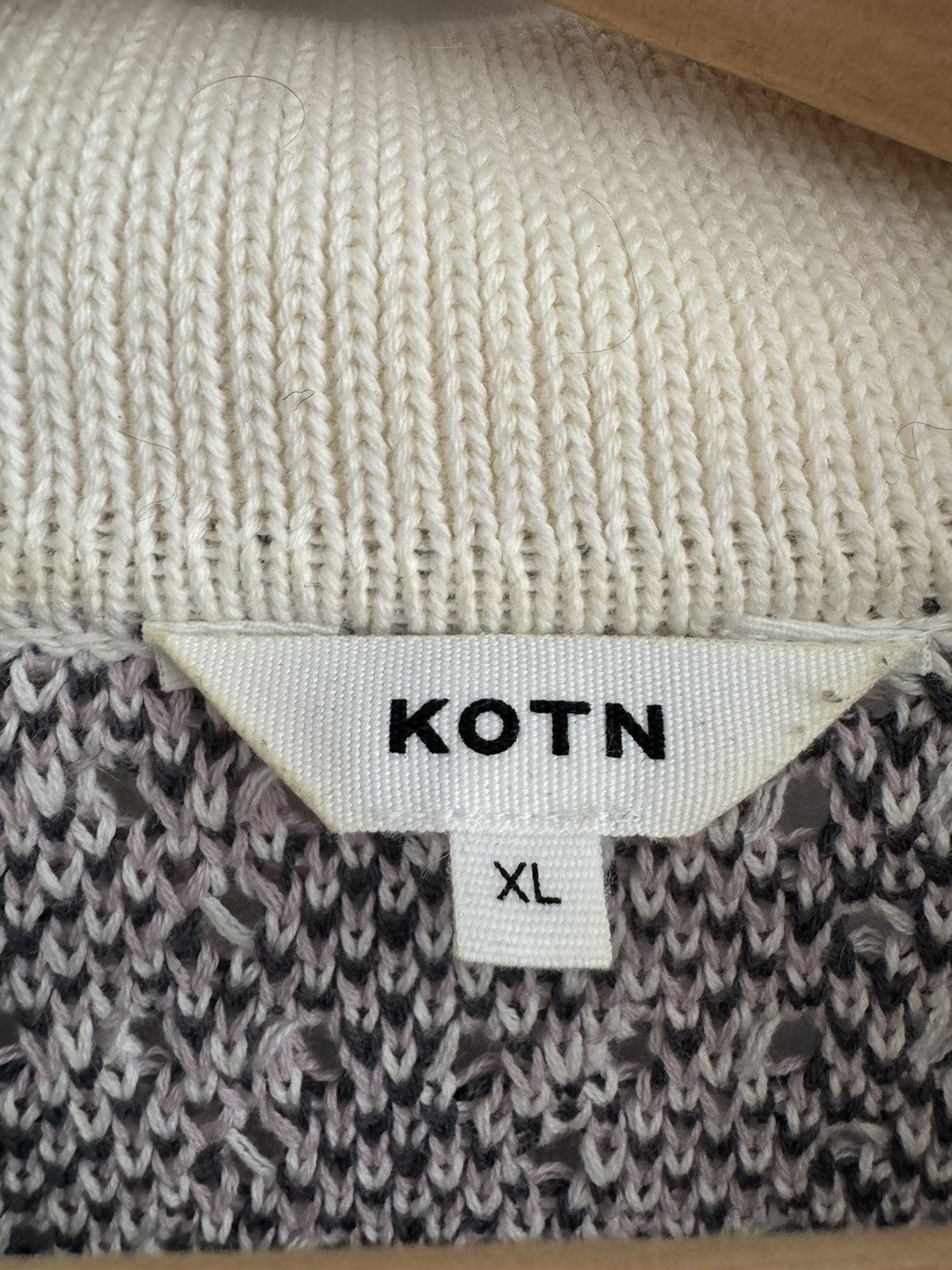 Kotn Kotn Oversized Knit Polo Size US XL / EU 56 / 4 - 3 Thumbnail
