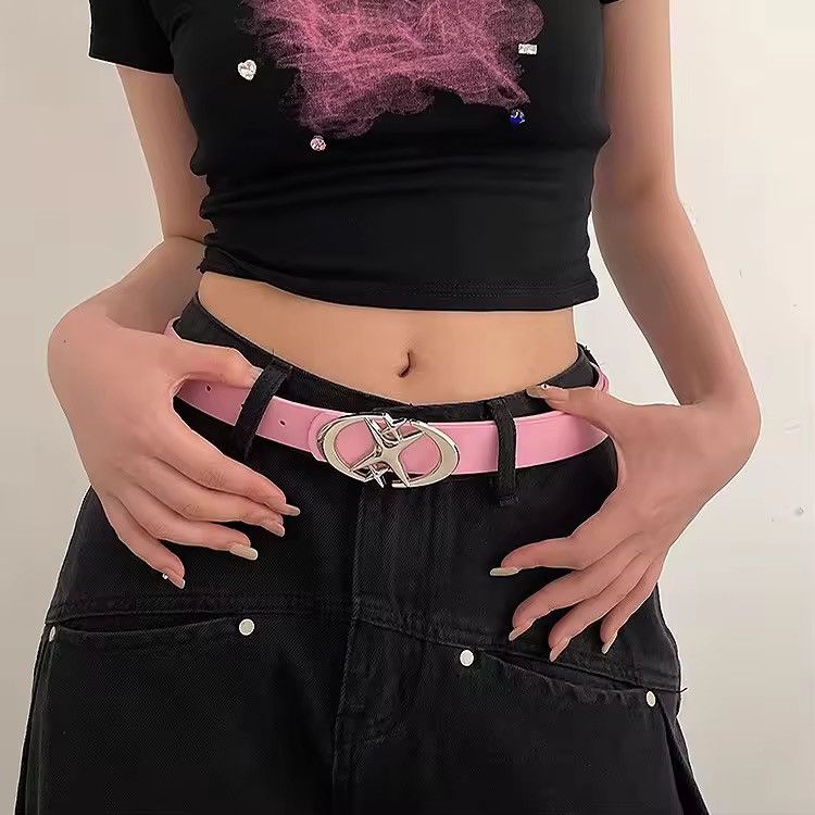 Japanese Brand White Triple Star Belt Size ONE SIZE - 3 Thumbnail