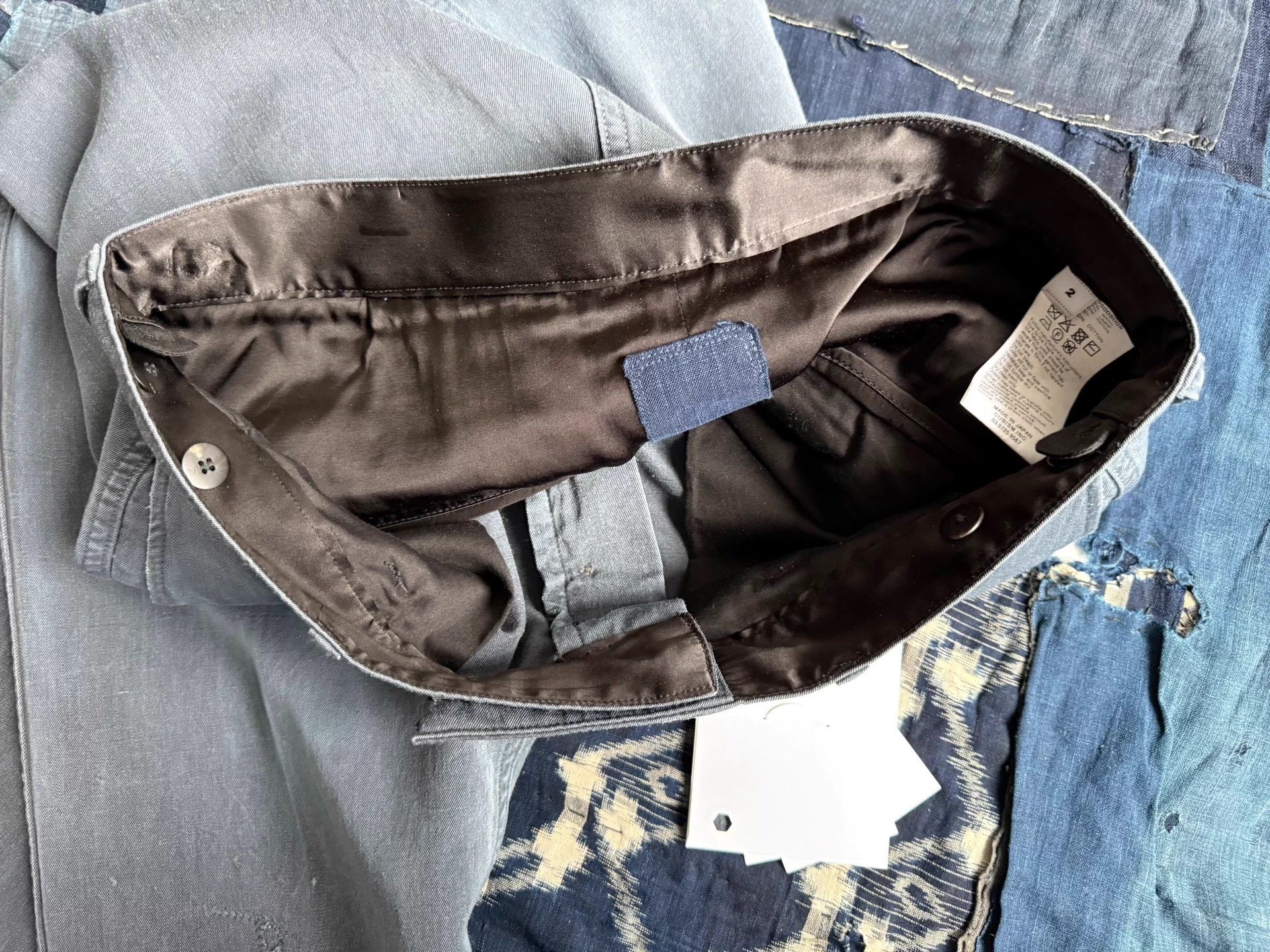 Visvim VISVIM 25AW ICT WIDE SLACKS DMGD Navy 2 Limited Size US 32 / EU 48 - 8 Thumbnail
