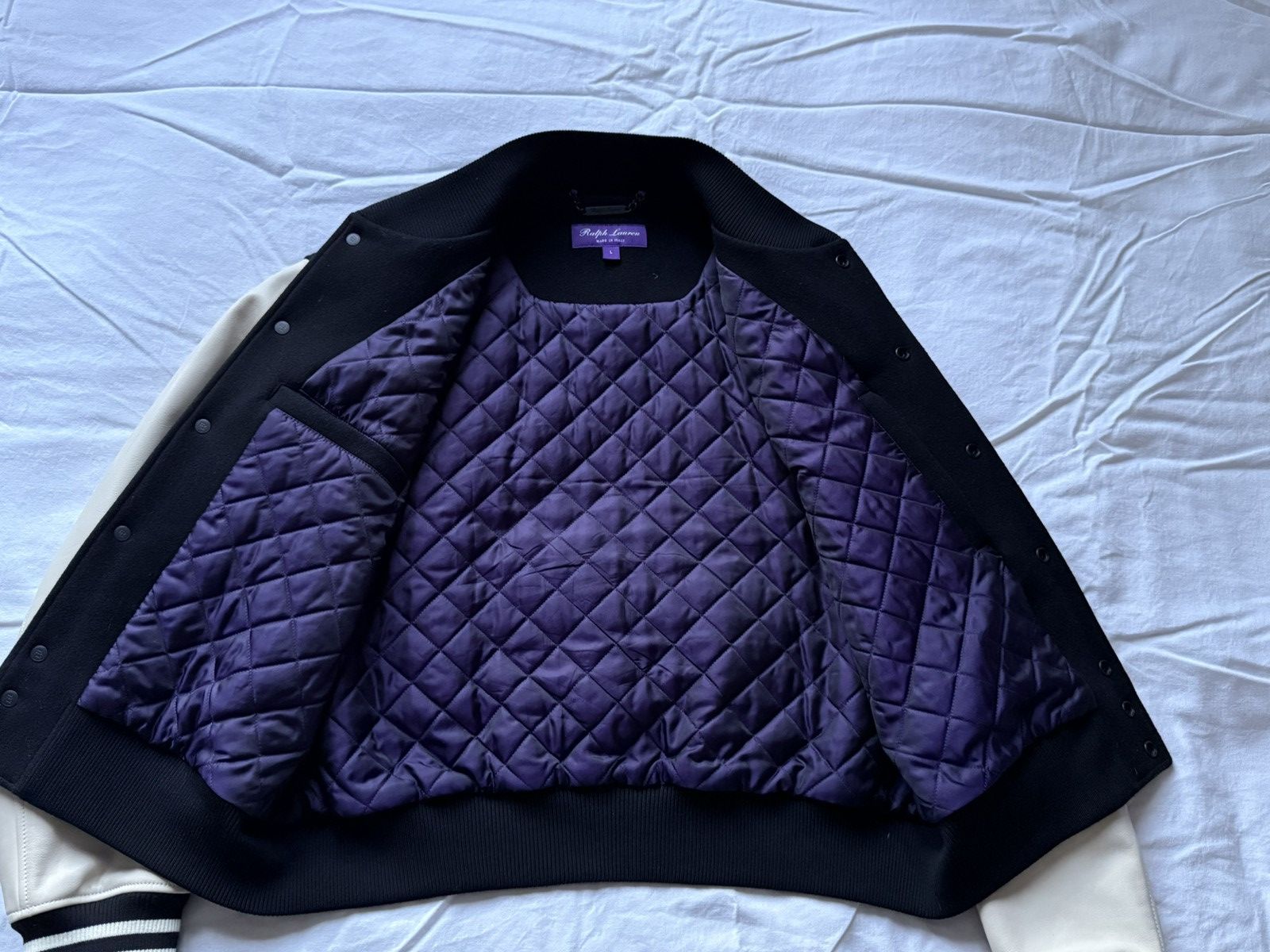 Ralph Lauren Ralph Lauren Purple Label Yankees Wool-Blend Jacket Size US L / EU 52-54 / 3 - 4 Thumbnail