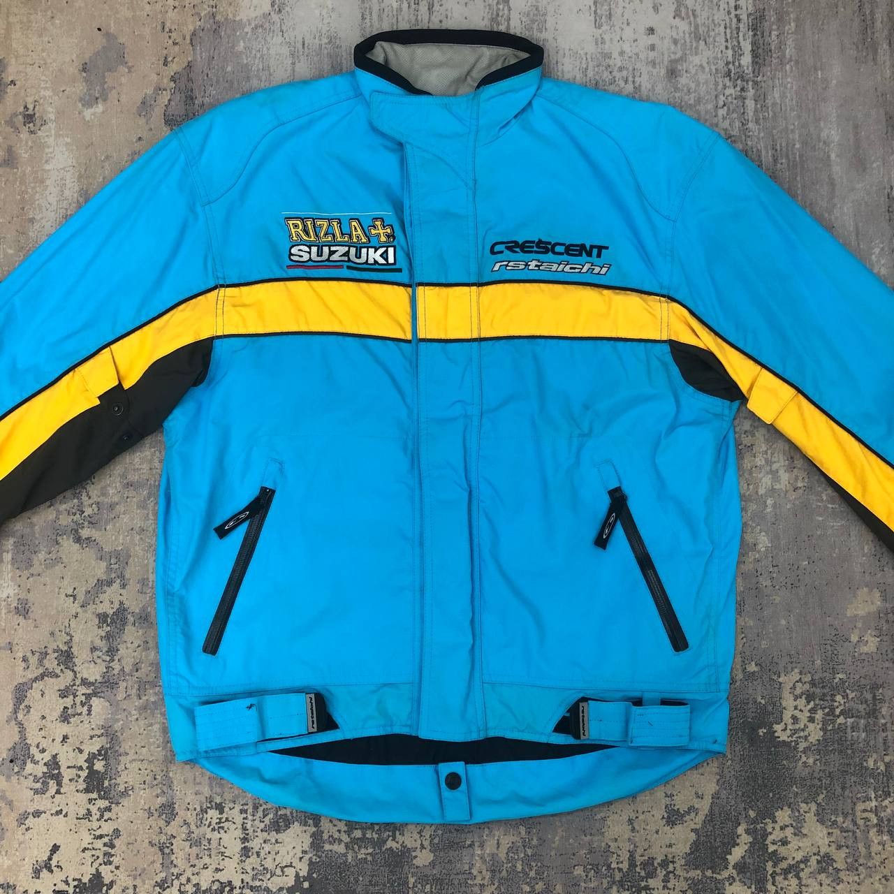 Japanese Brand Y515 RIZLA SUZUKI RS-TAICHI MOTORCYCLE JACKETS Size US L / EU 52-54 / 3 - 4 Thumbnail